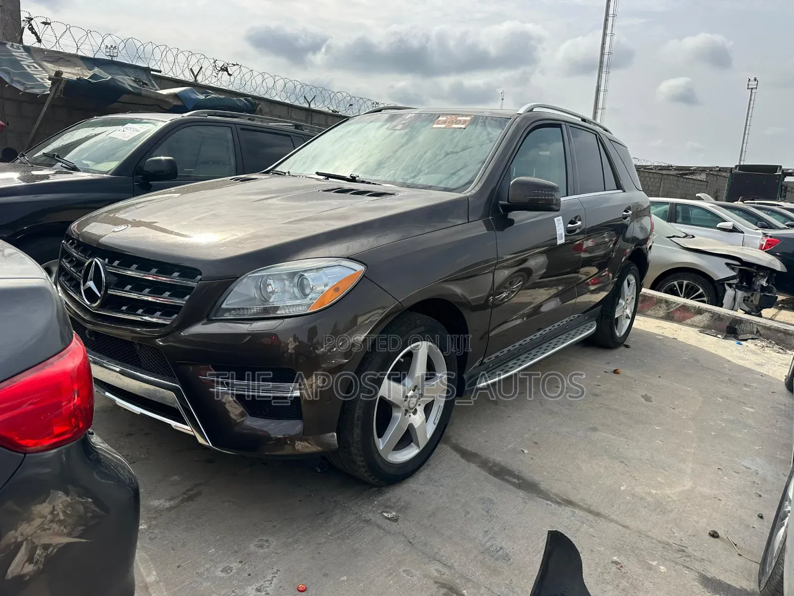 Mercedes-Benz M Class 2014 Brown