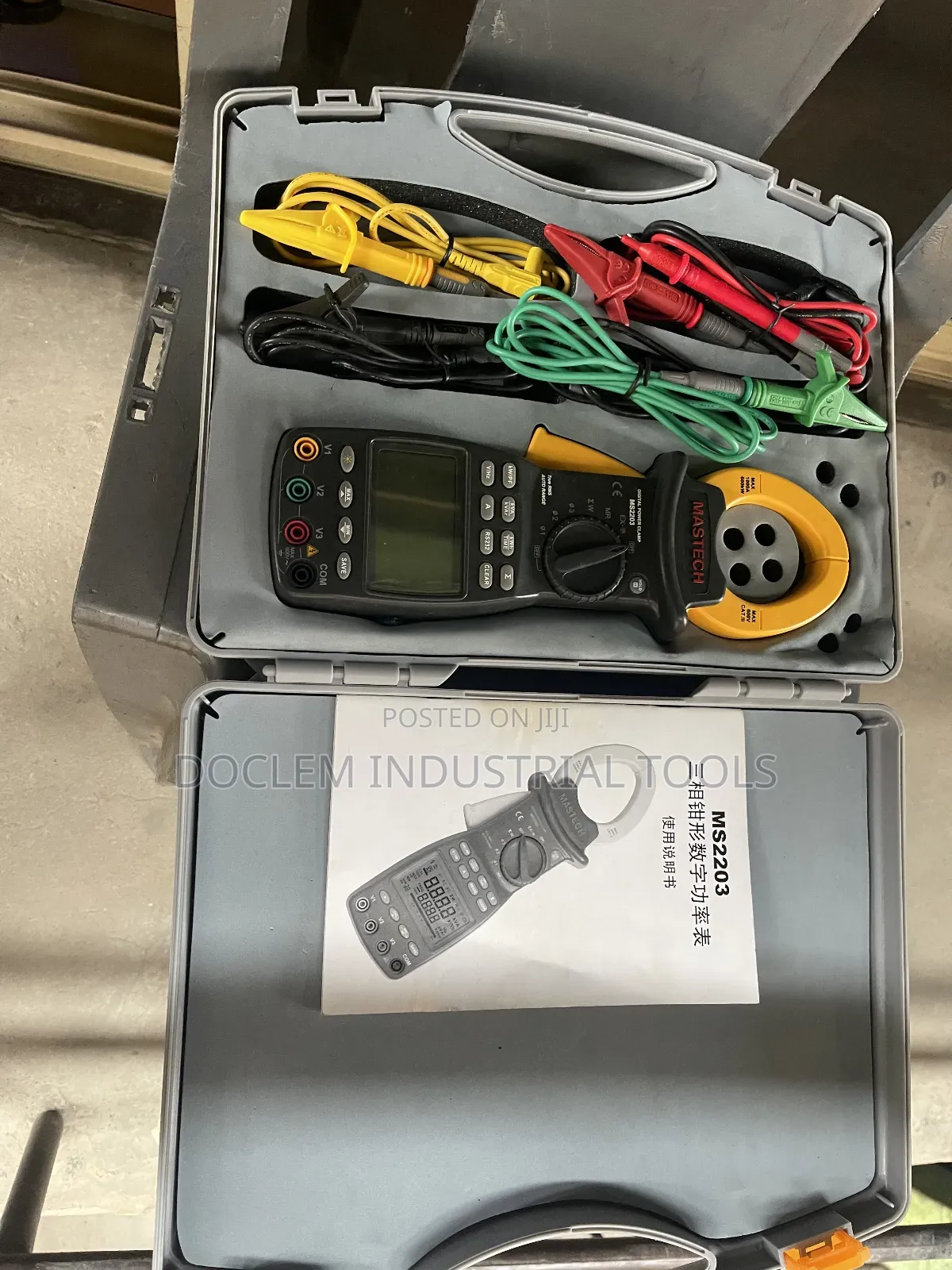 Mastech 3phase Digital Power Clamp Meter
