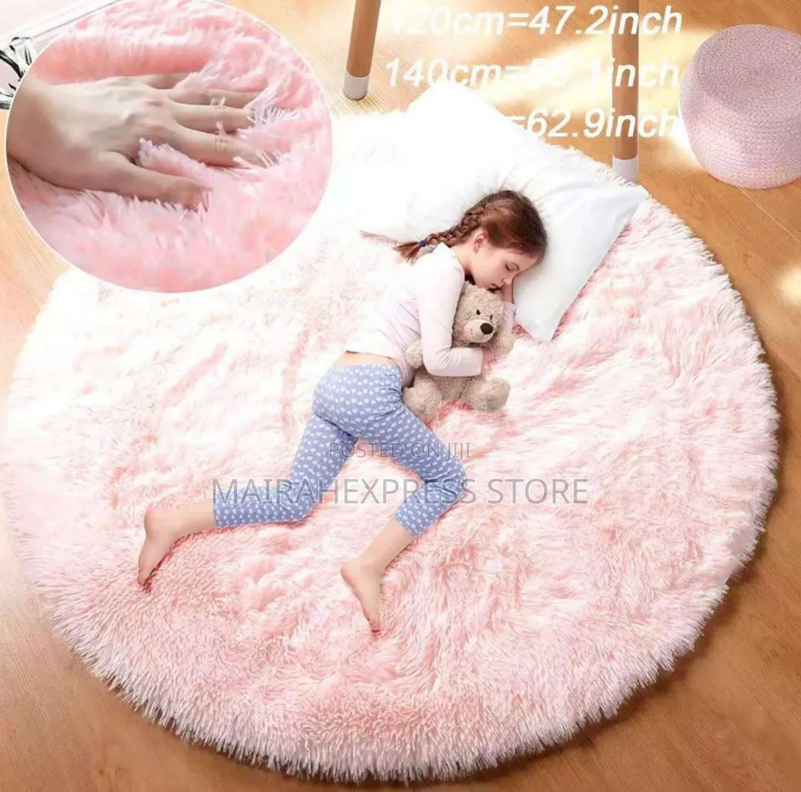 Bluffy Rugs Size 140x140cm