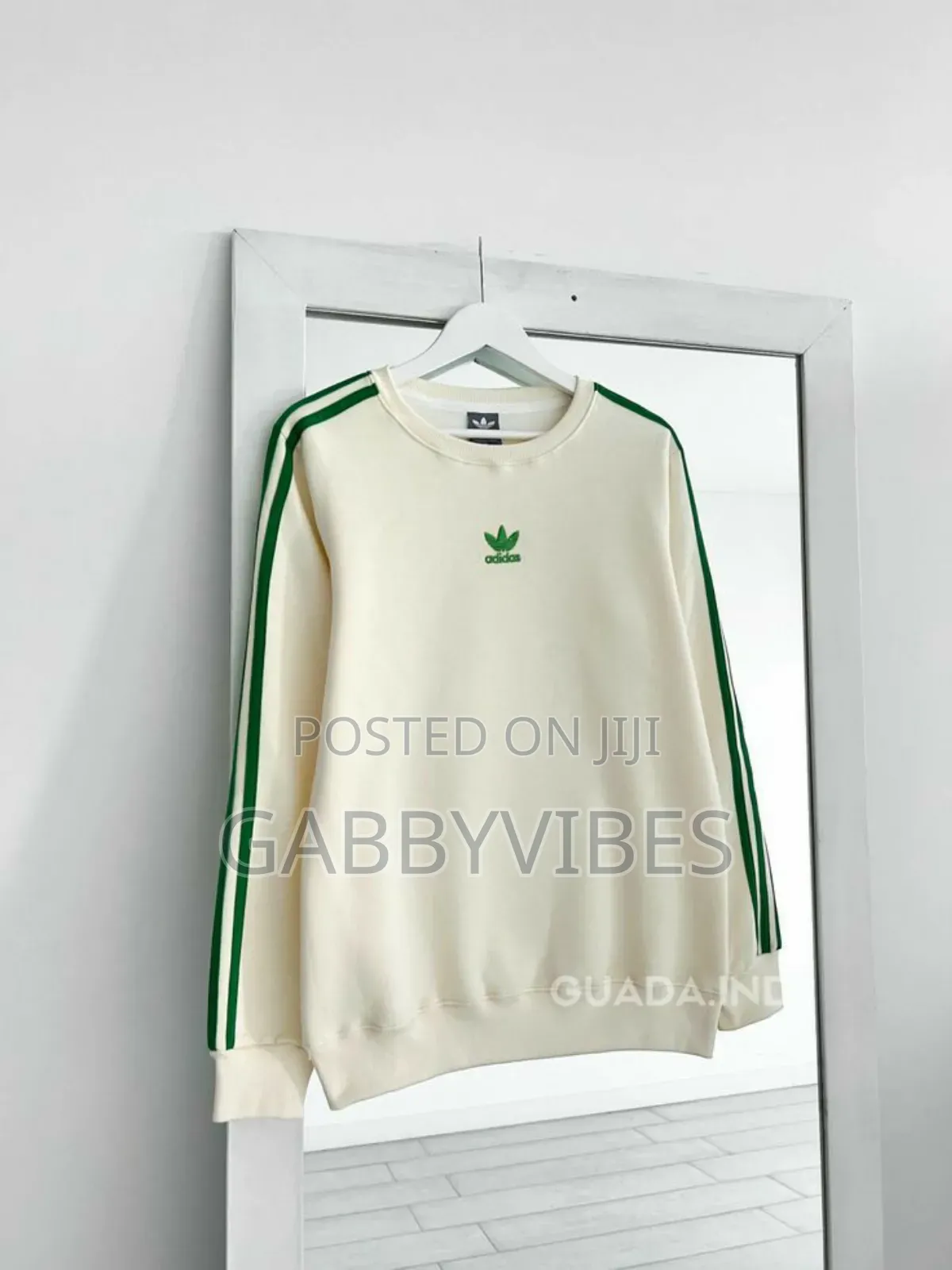 Stripe-Up Adidas Sweatshirt