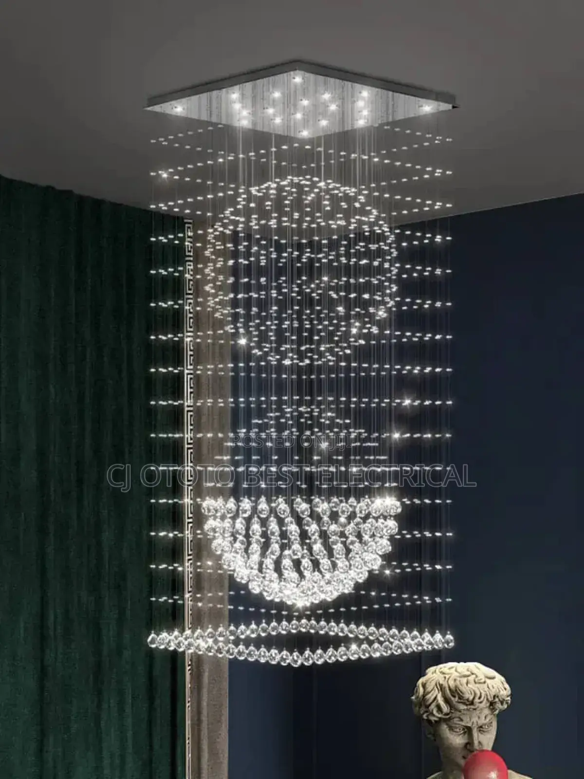 Crystal Luxury Chandelier Light Available as You Seen