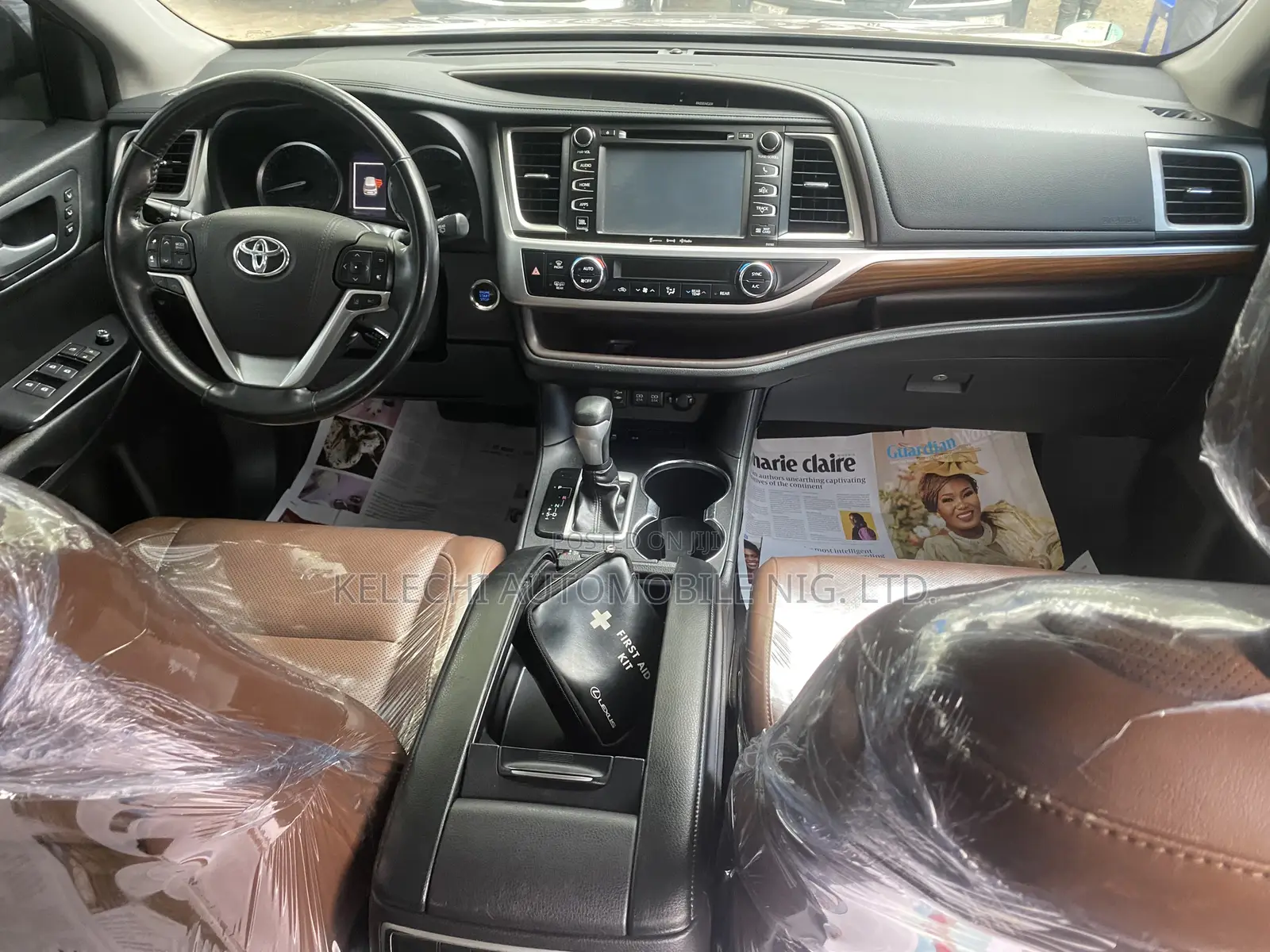 Toyota Highlander Limited 2019 Brown