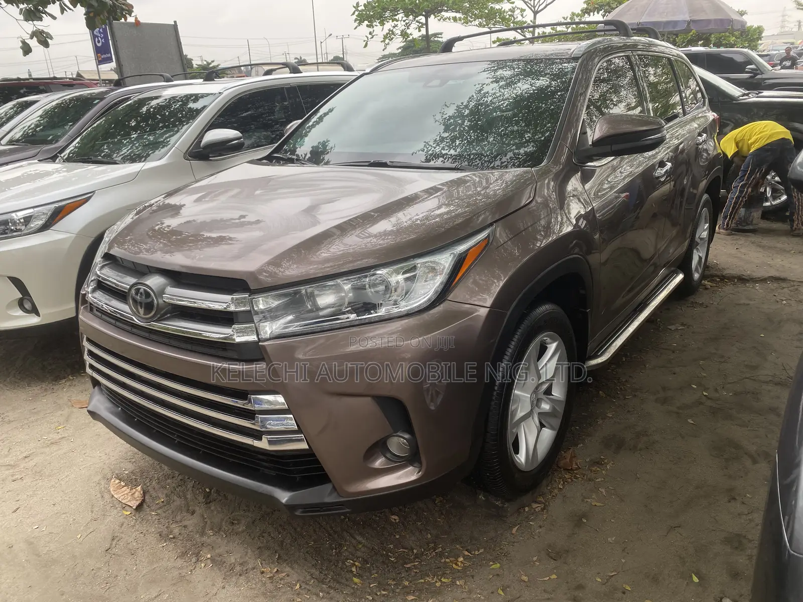 Toyota Highlander Limited 2019 Brown