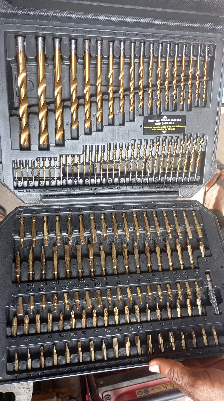 Screw Bits, Drill Bits and Hole Saw, and Wood Spade Set