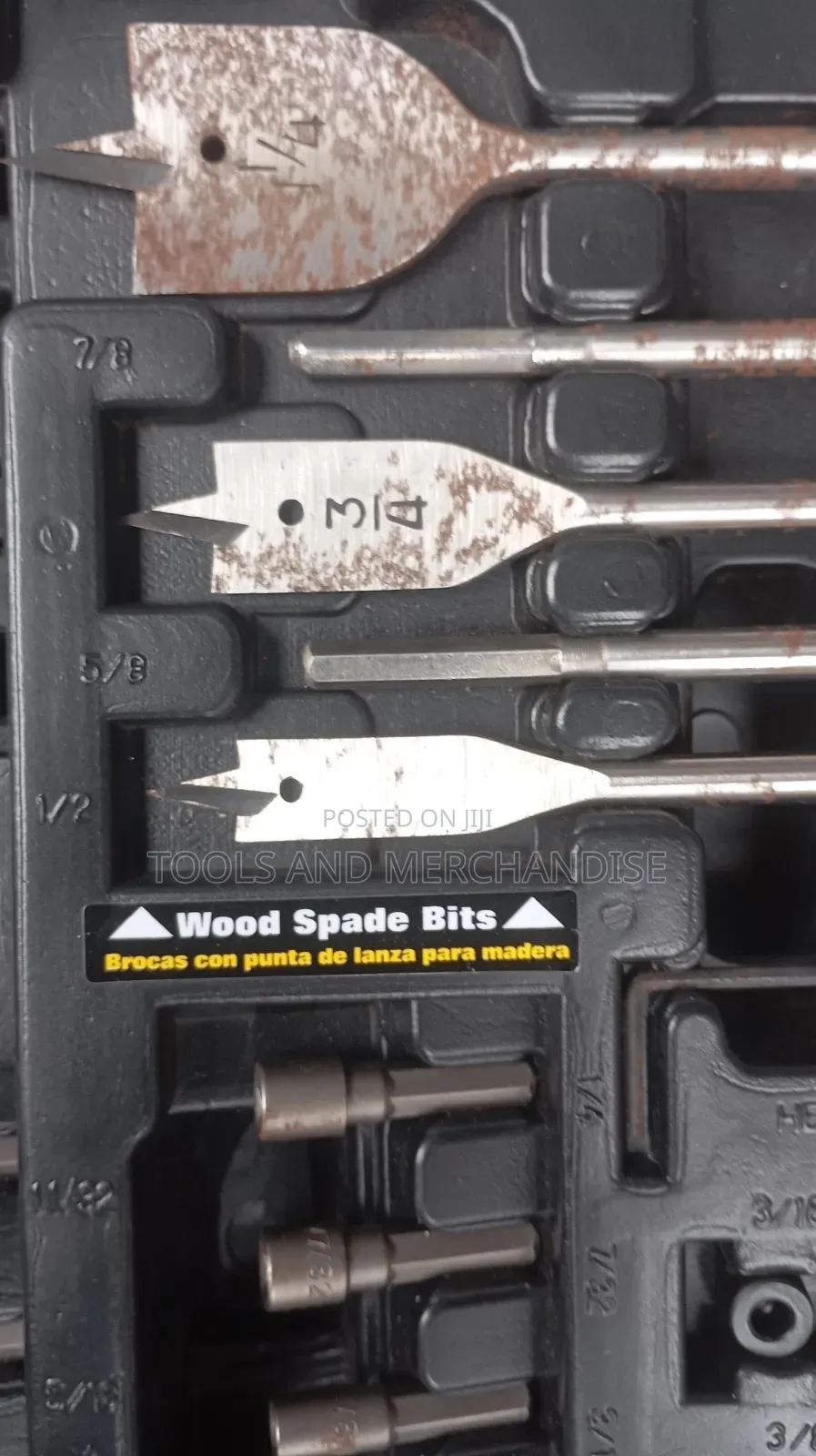 Screw Bits, Drill Bits and Hole Saw, and Wood Spade Set