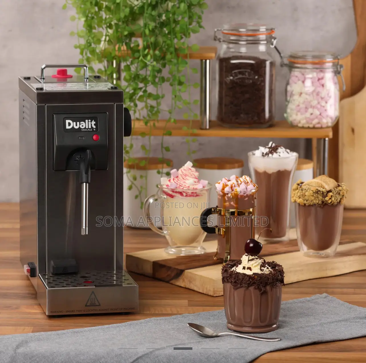 Dualit Cino Industrial Milk Frother and Steamer