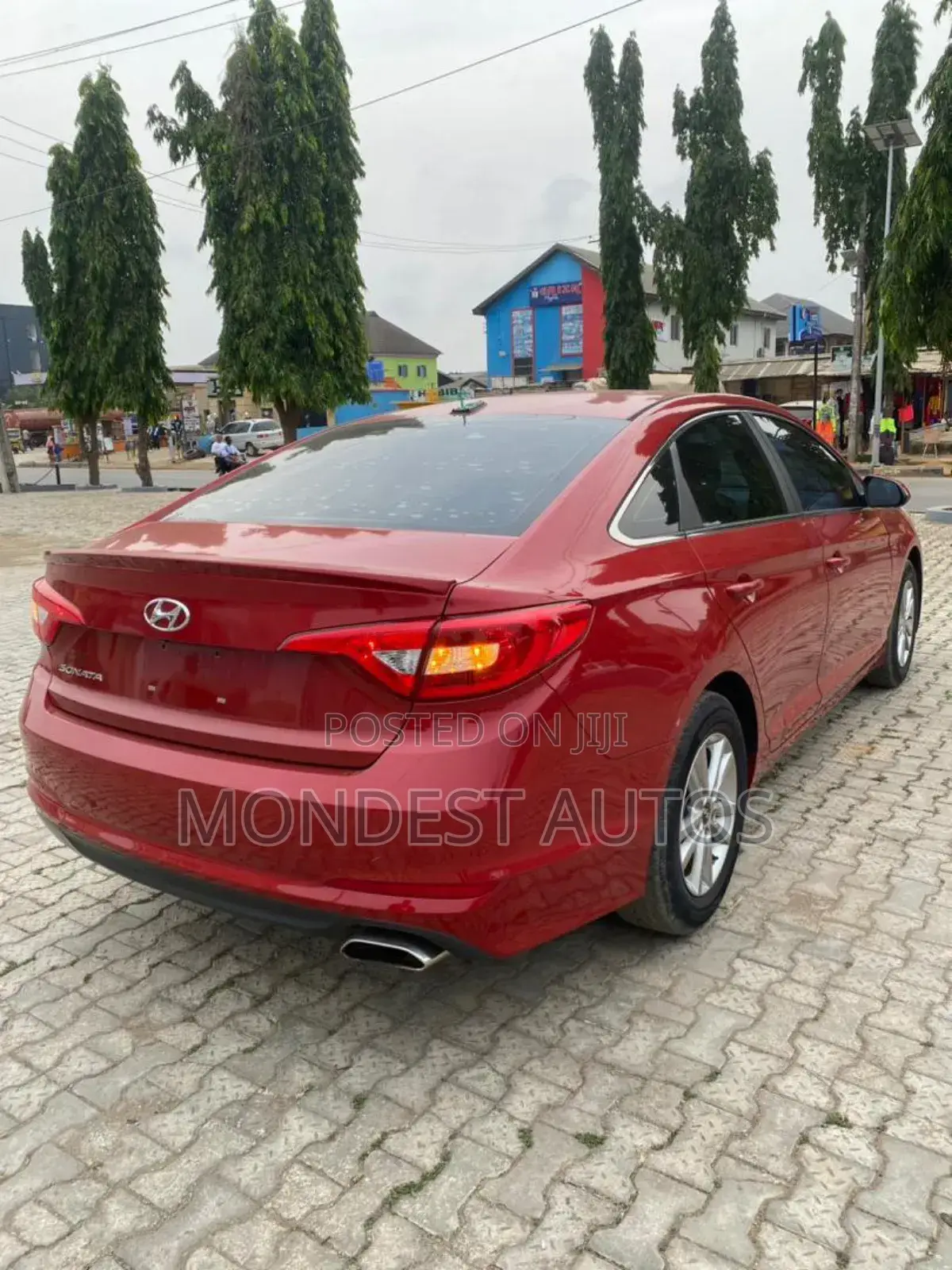 Hyundai Sonata Sport Sedan FWD (2.4L 4cyl 6A) 2017 Red