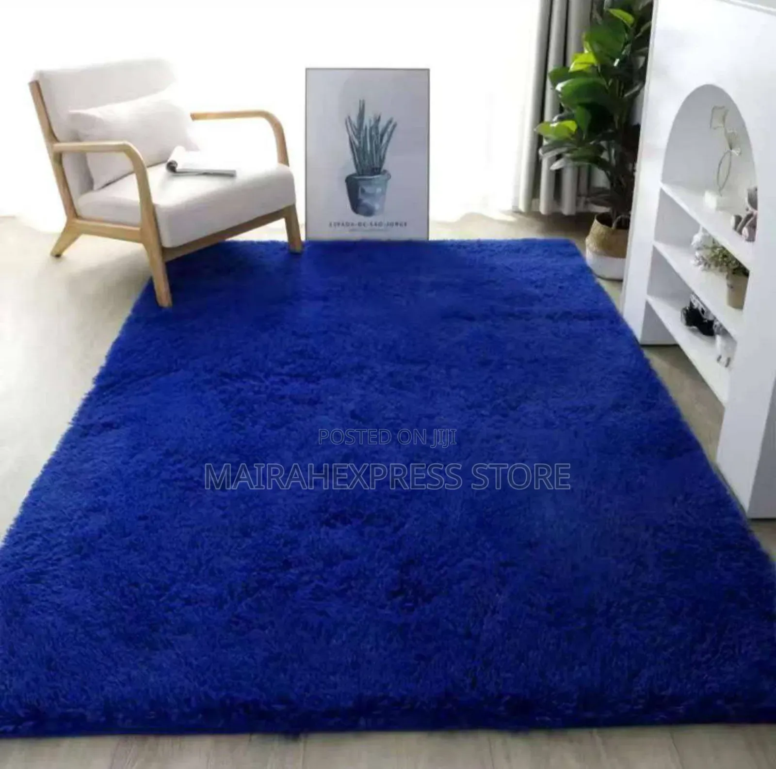Fur Decorative Center Rug Size 160x230