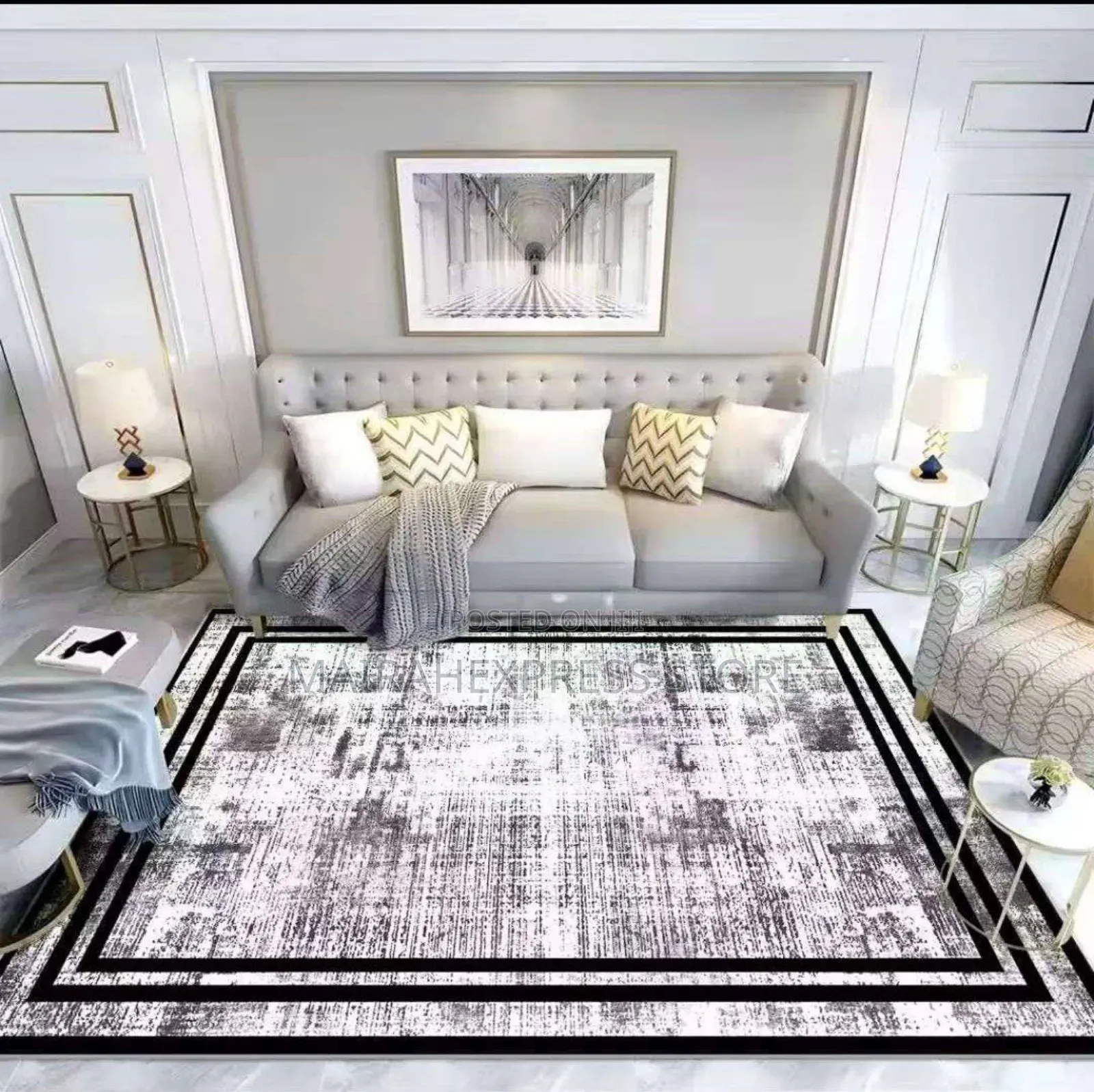 Nordic Desined Center Rug 160cm by 230cm
