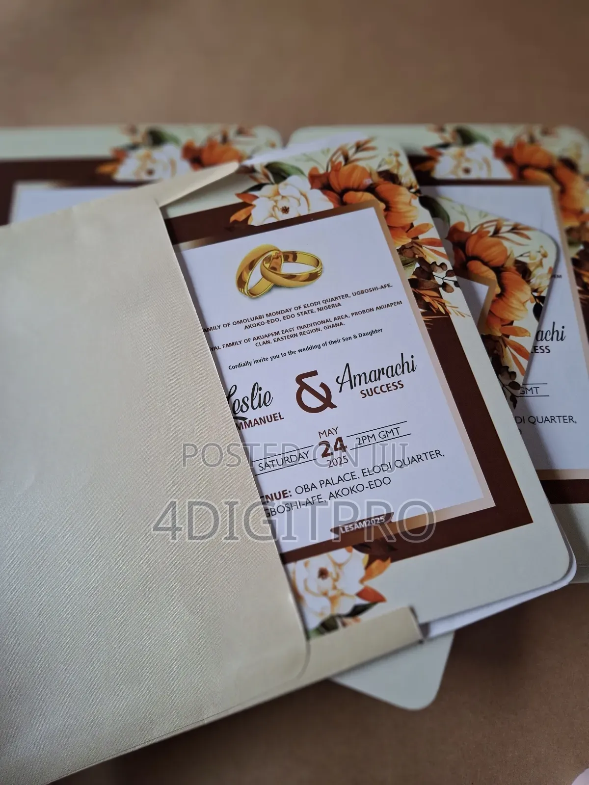 Wedding Invitation Card