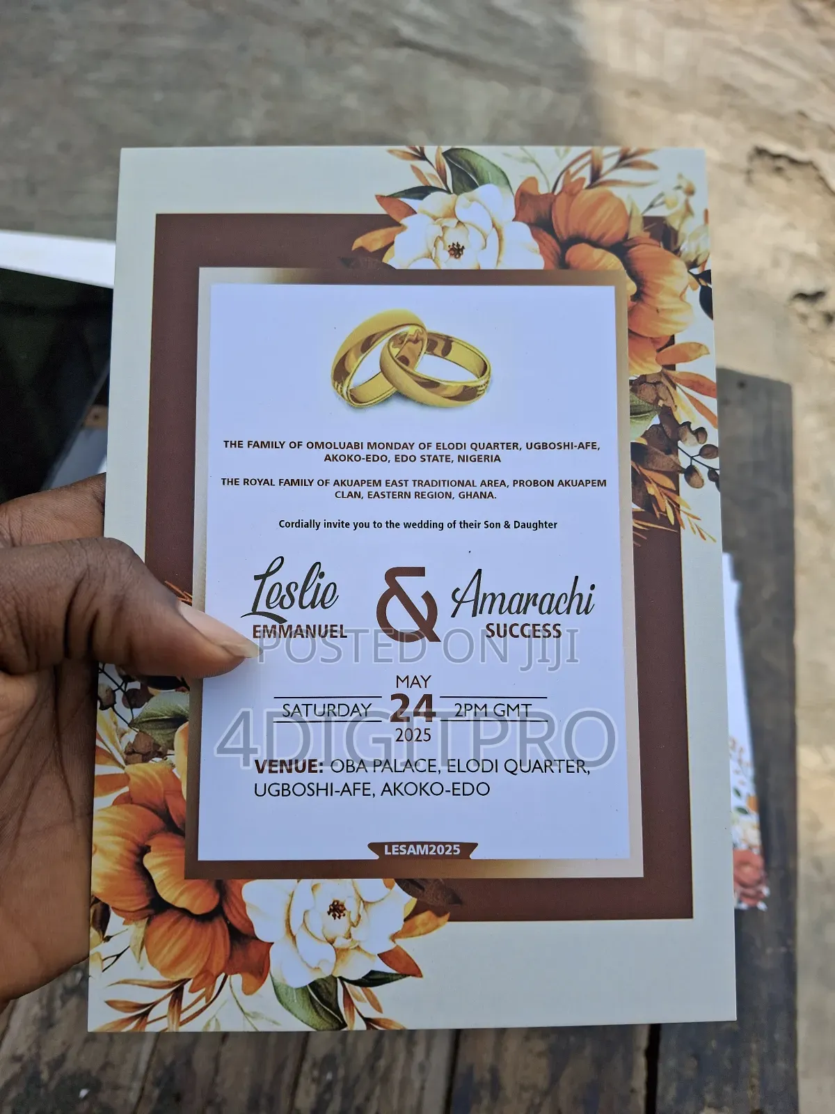 Wedding Invitation Card