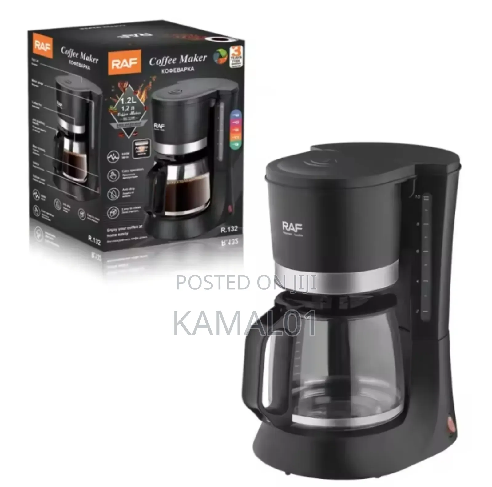 Coffee Maker Coffee Machine Household 600ml