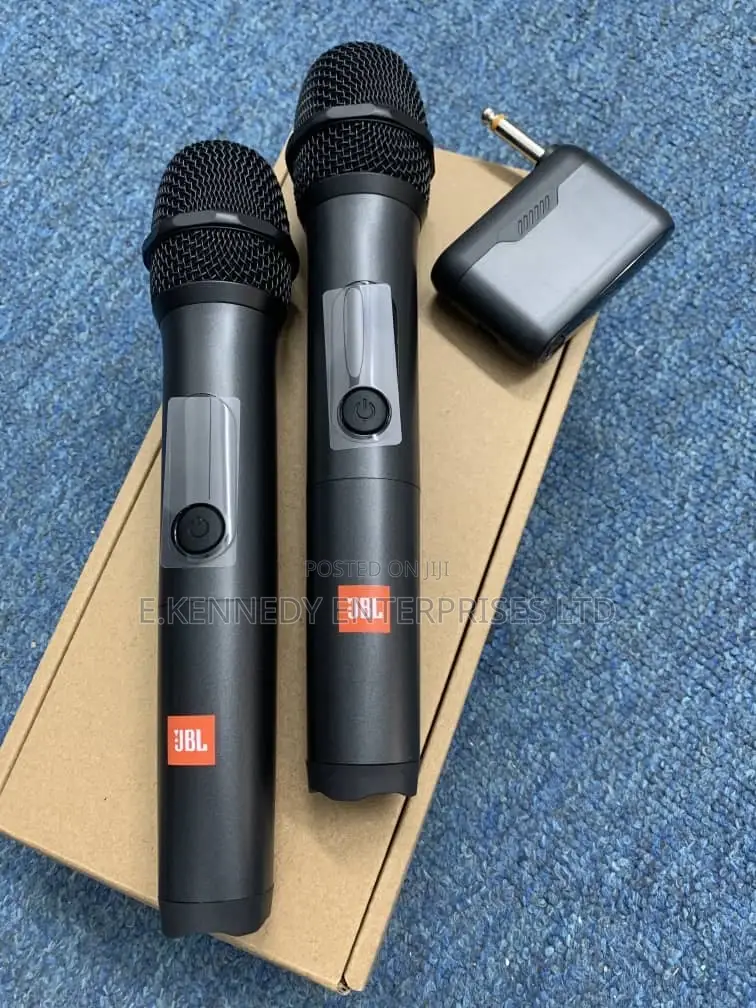 Original JBL Wireless Microphone System With Dual Receiver