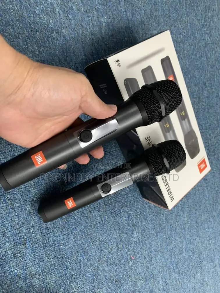 Original JBL Wireless Microphone System With Dual Receiver