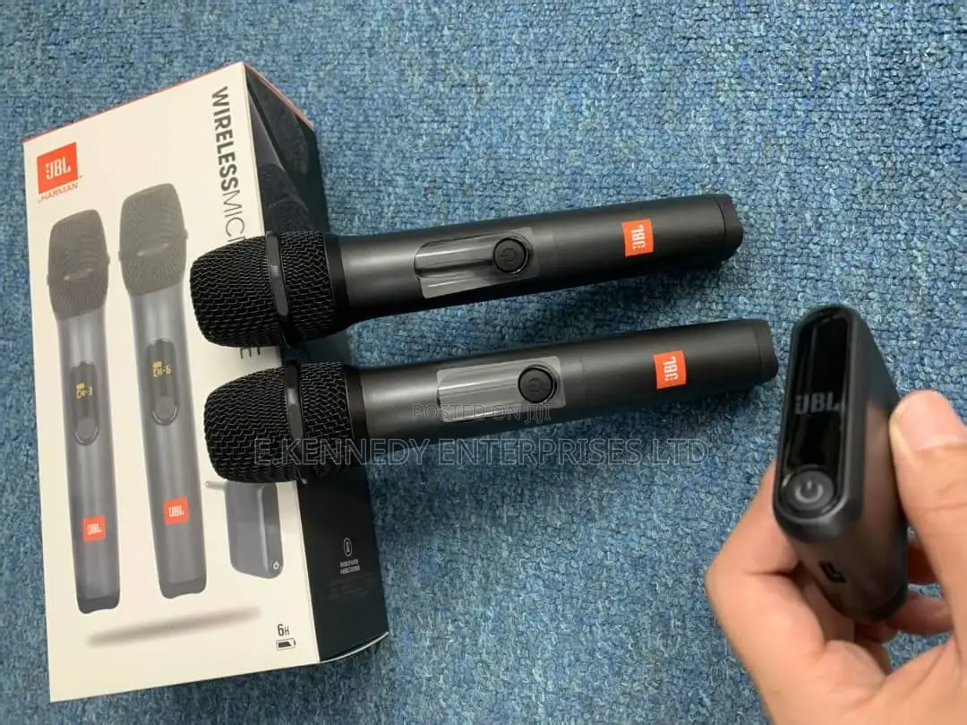 Original JBL Wireless Microphone System With Dual Receiver