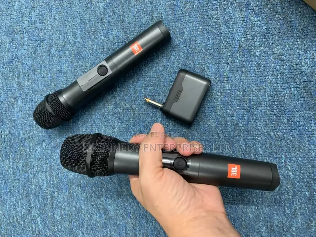 Original JBL Wireless Microphone System With Dual Receiver