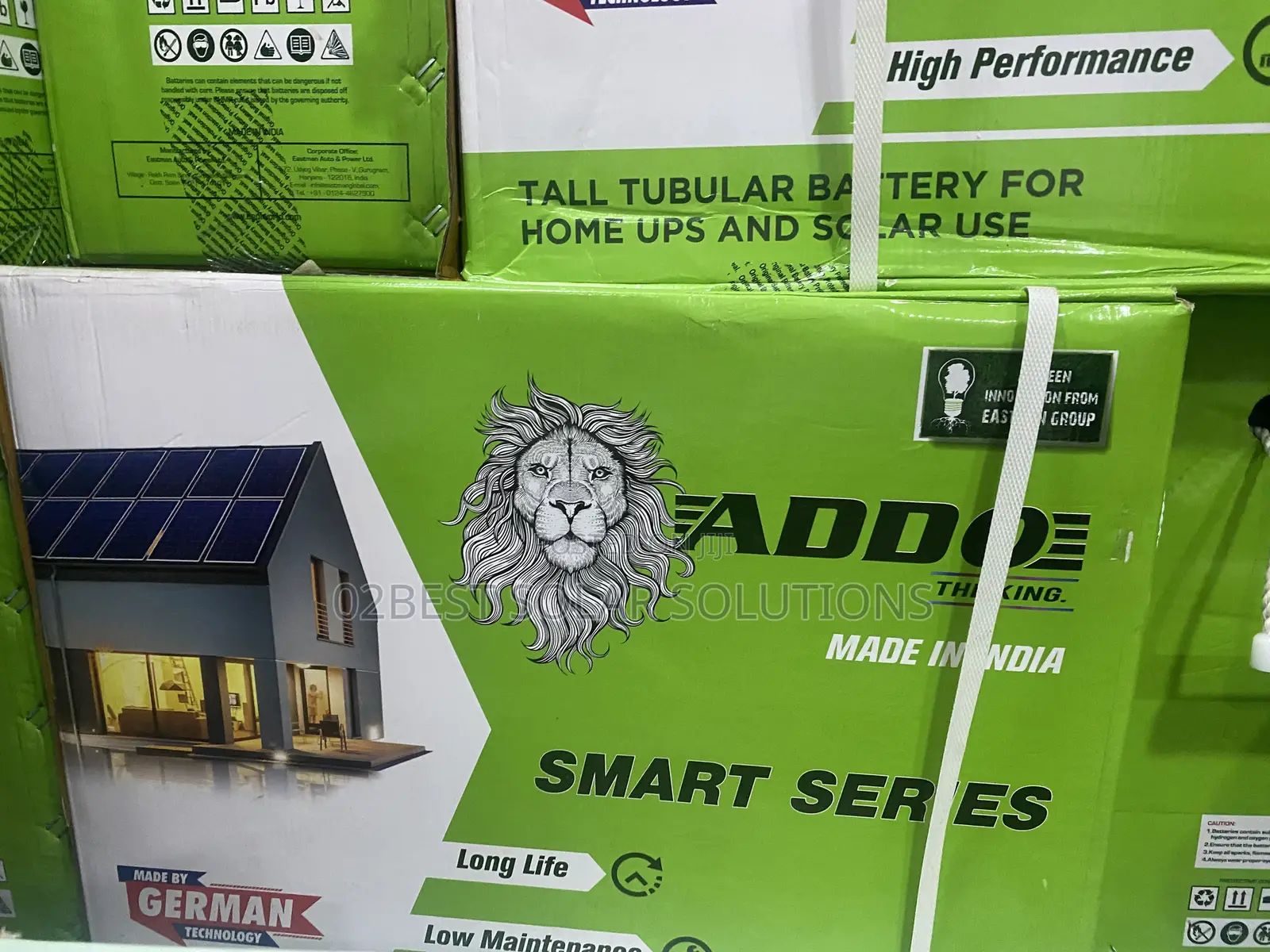 Addo Quality Tall Tubular 220amps Battery