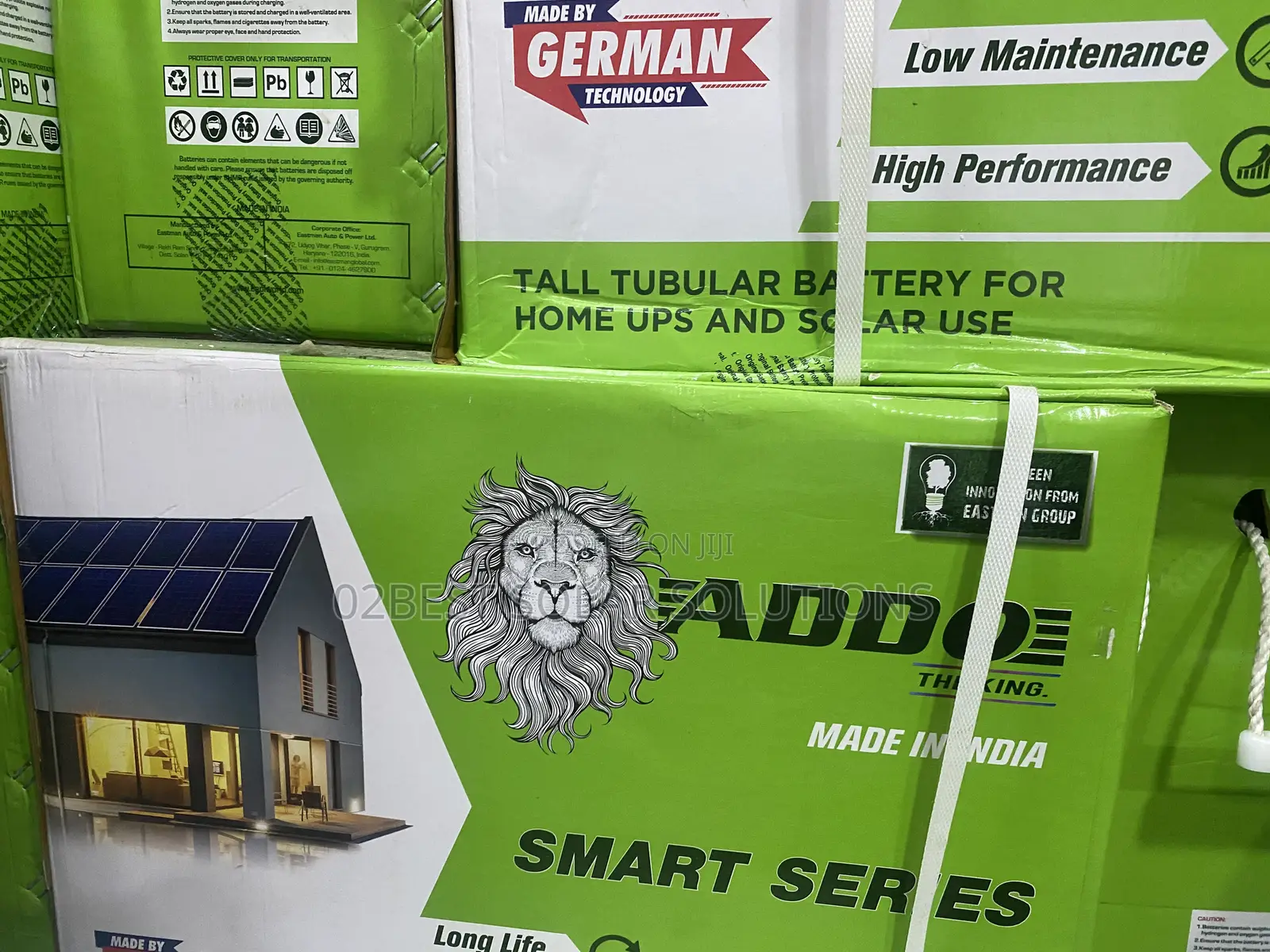 Addo Quality Tall Tubular 220amps Battery