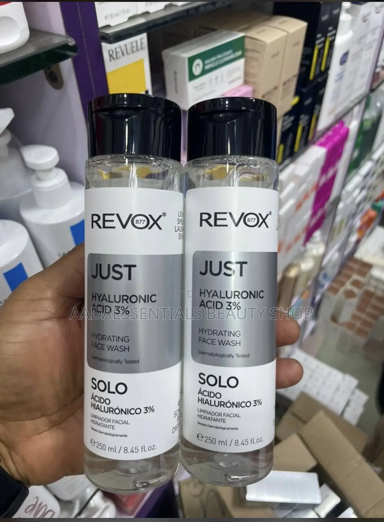 Revox Hyaluronic Acid 3% Cleanser