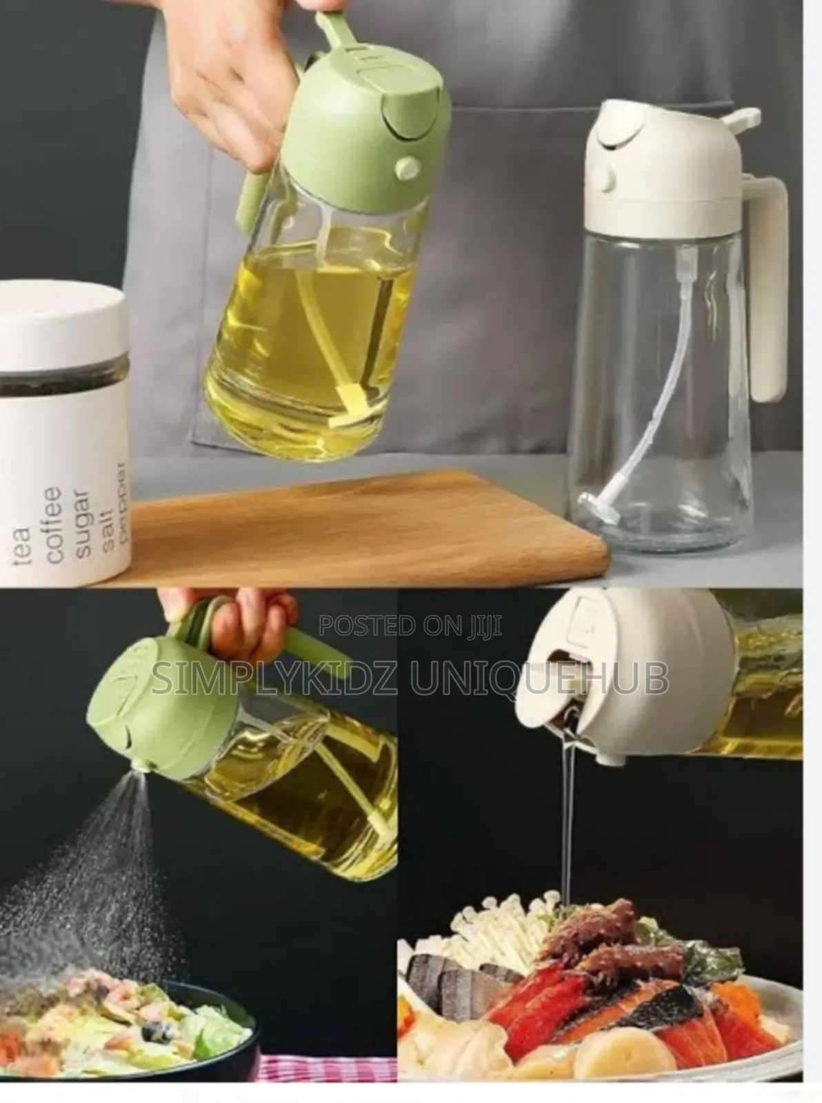 2 in 1 Bottle Oil Sprayer and Diffuser
