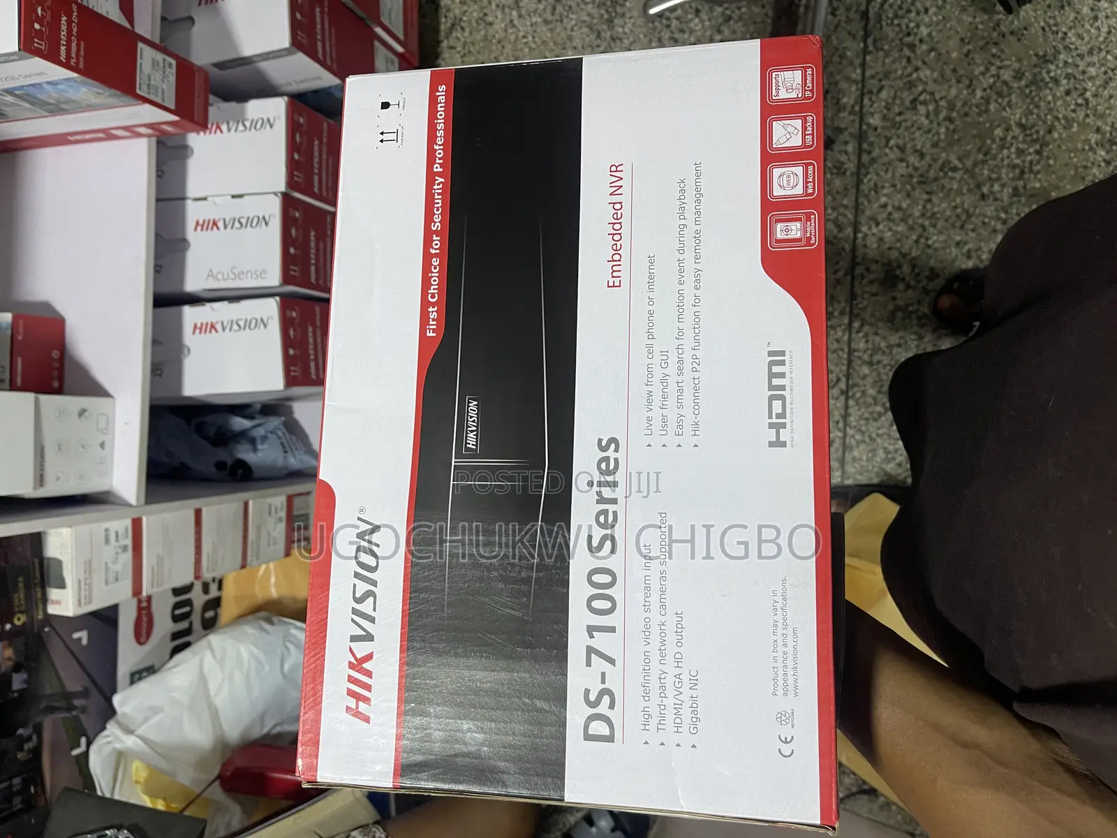Hikvision Ds-710ni-Q1/4p/M 4 Channels NVR With Poe