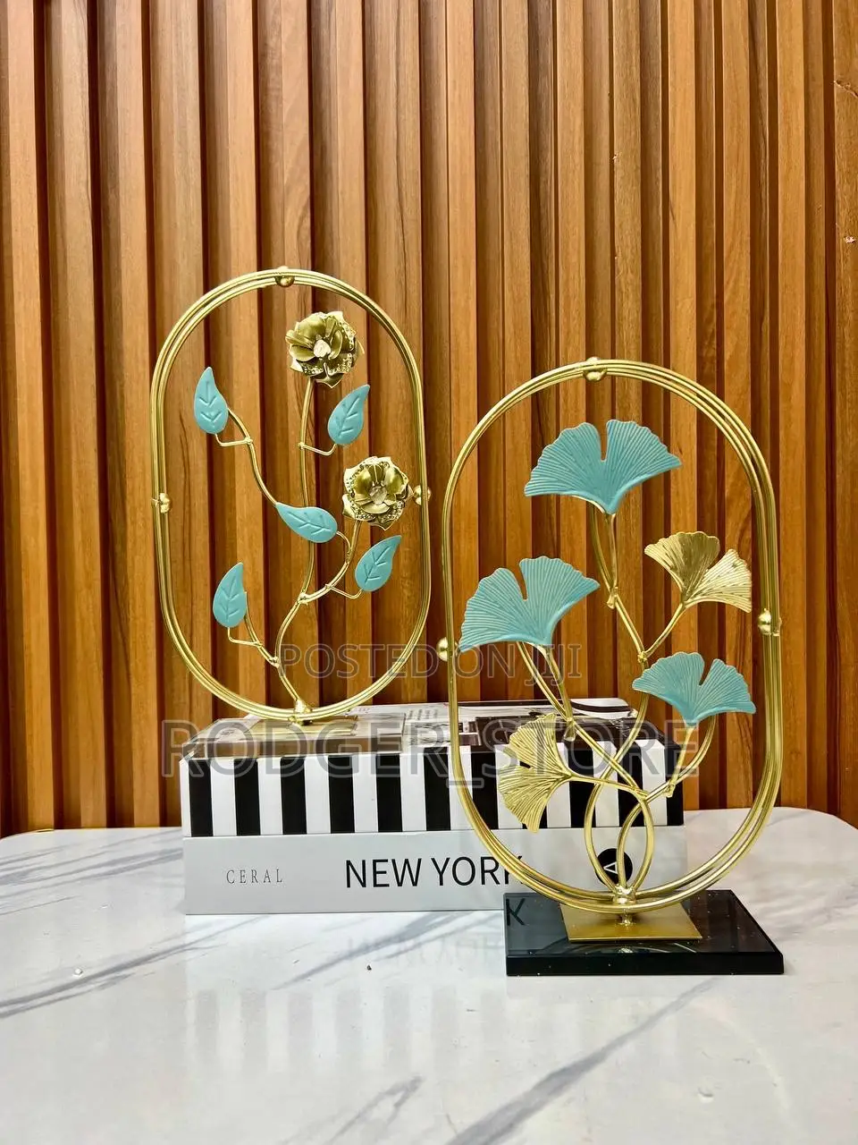 Rosey Stand . Beautiful Shelf and Pop Console Decor .