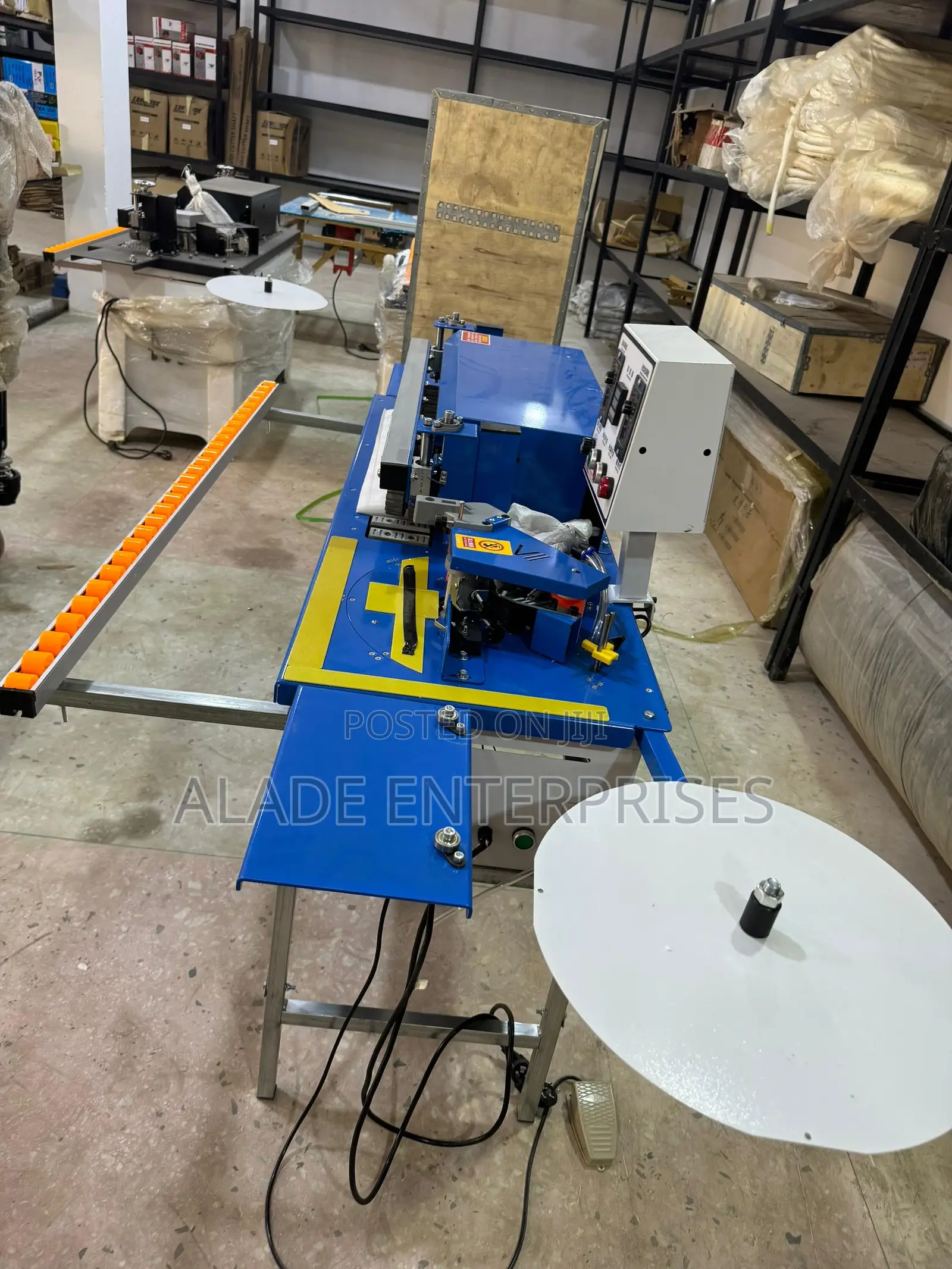 Automatic Edge Banding Machine With Gluing,Buffing All Tape
