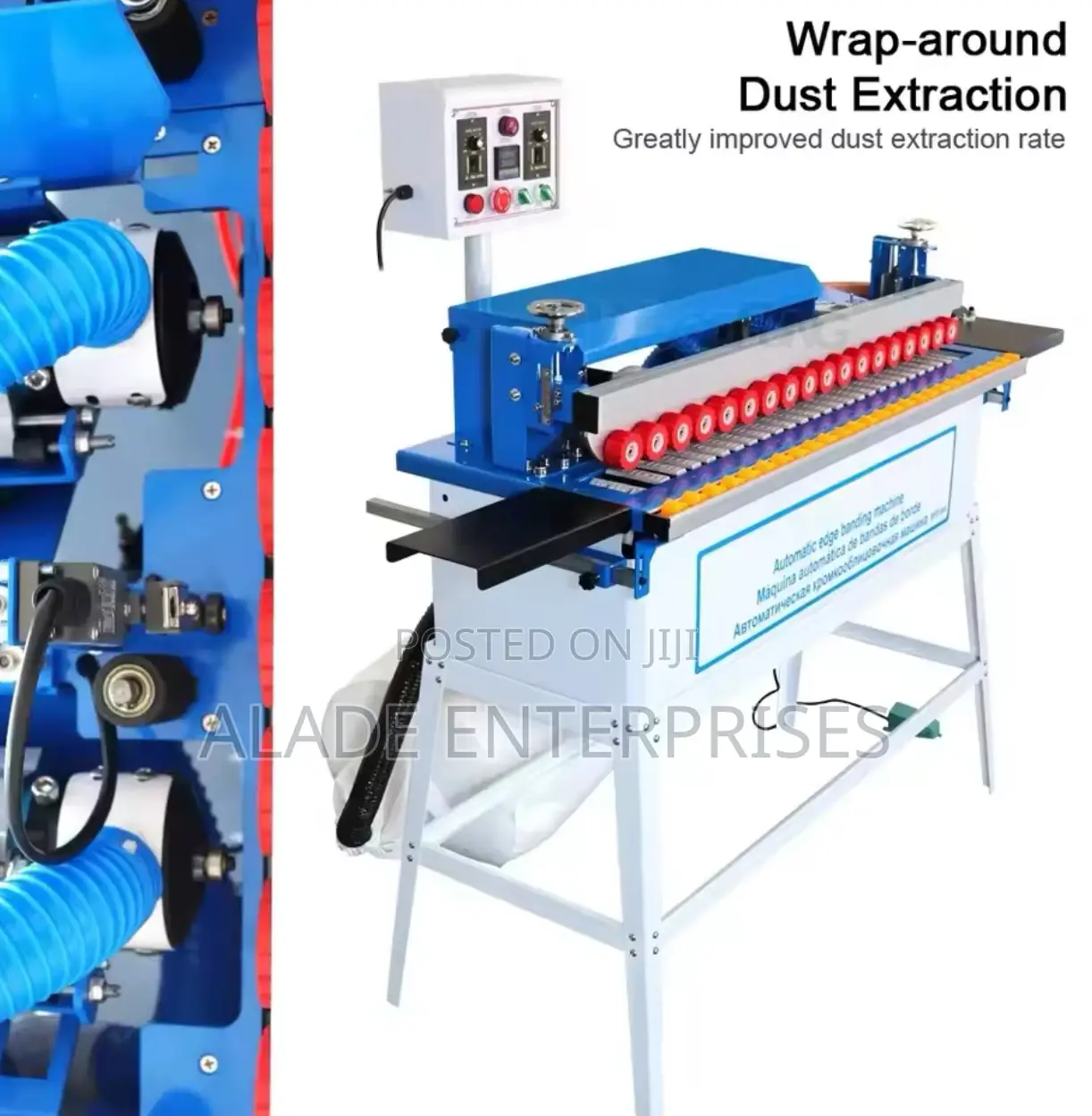 Automatic Edge Banding Machine With Gluing,Buffing All Tape
