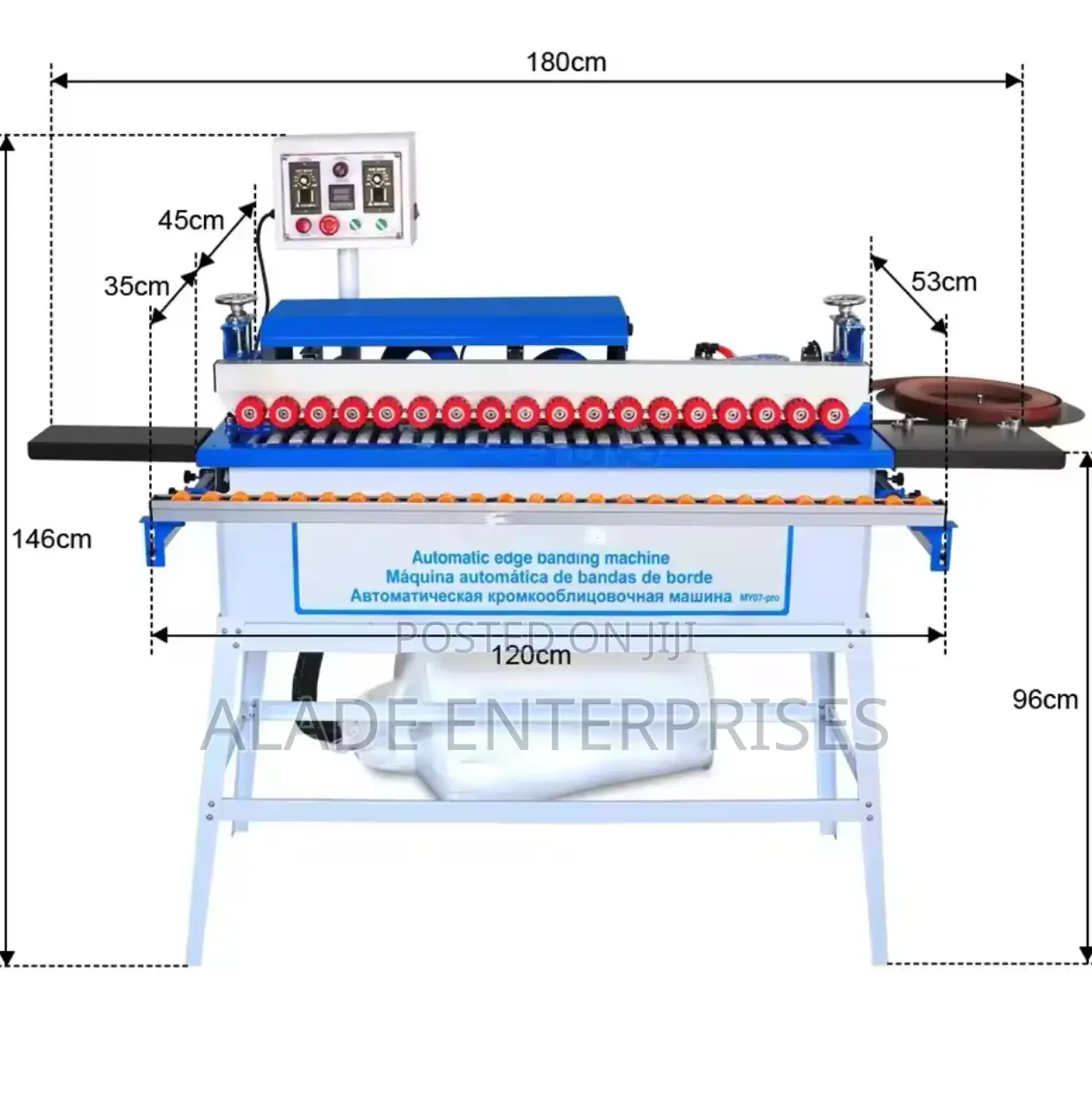 Automatic Edge Banding Machine With Gluing,Buffing All Tape