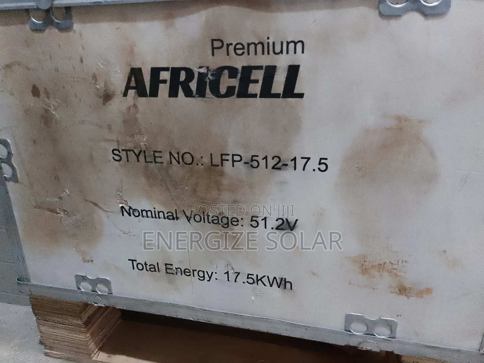 17.5 Kwh 51.2v Africell Lithium Ion Battery