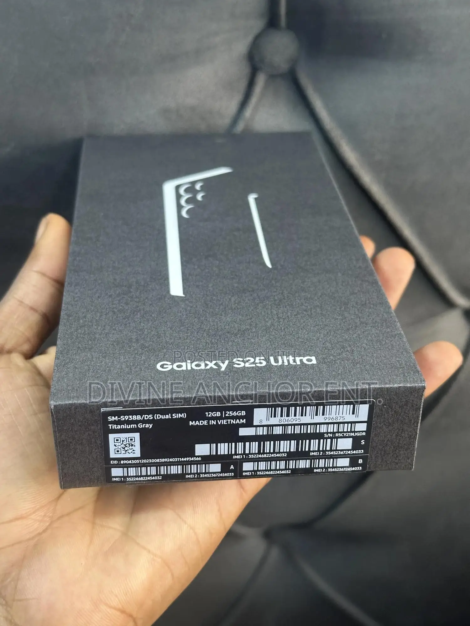 New Samsung Galaxy S25 Ultra 256 GB Gray