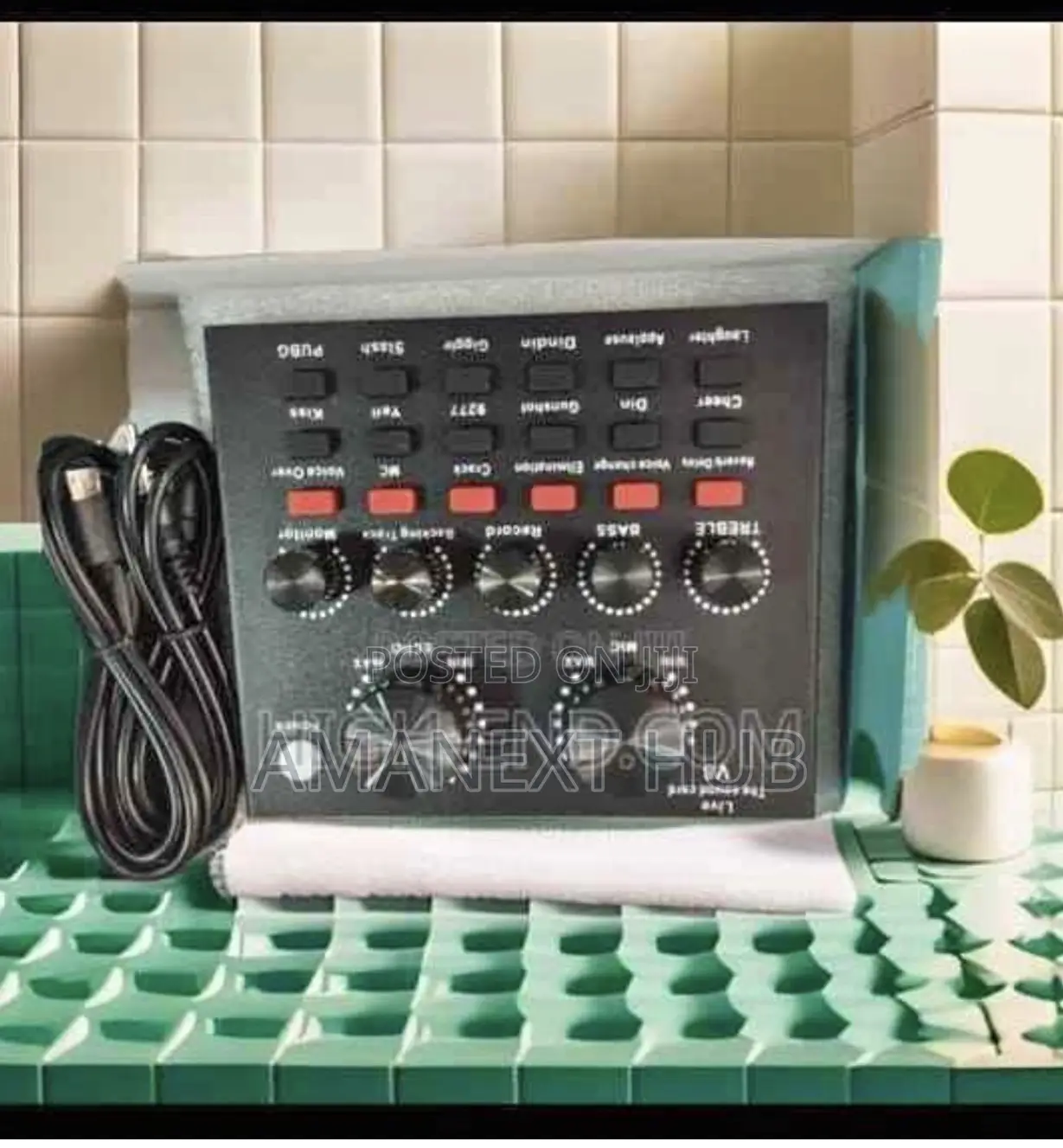 Condense Professional Microphone With Sound Card