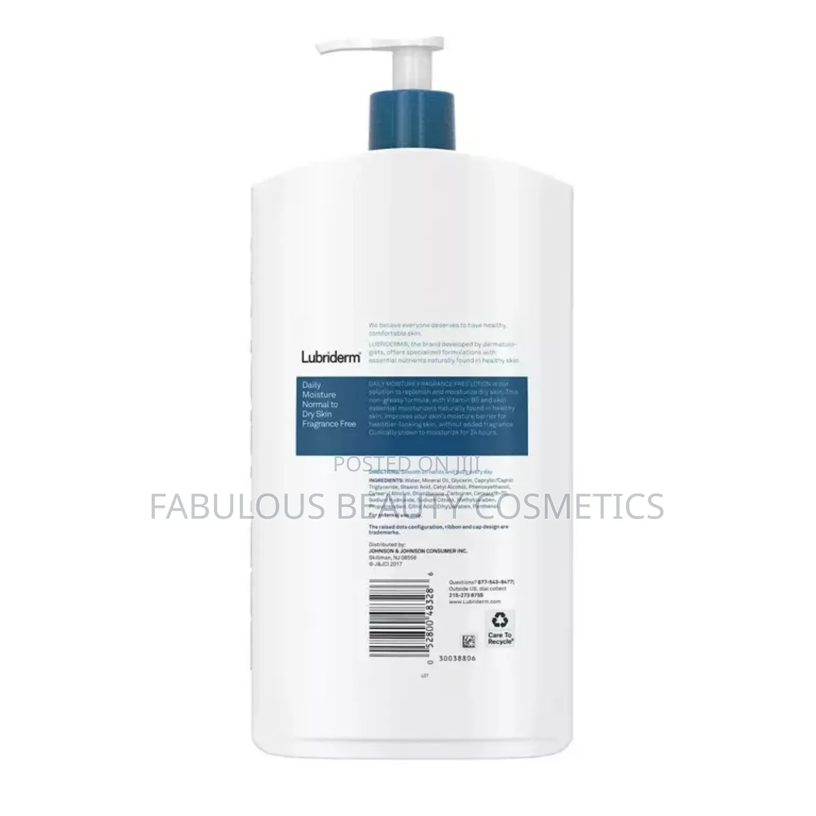 Lubriderm Daily Moisture Hydrating Body and Hand Lotion