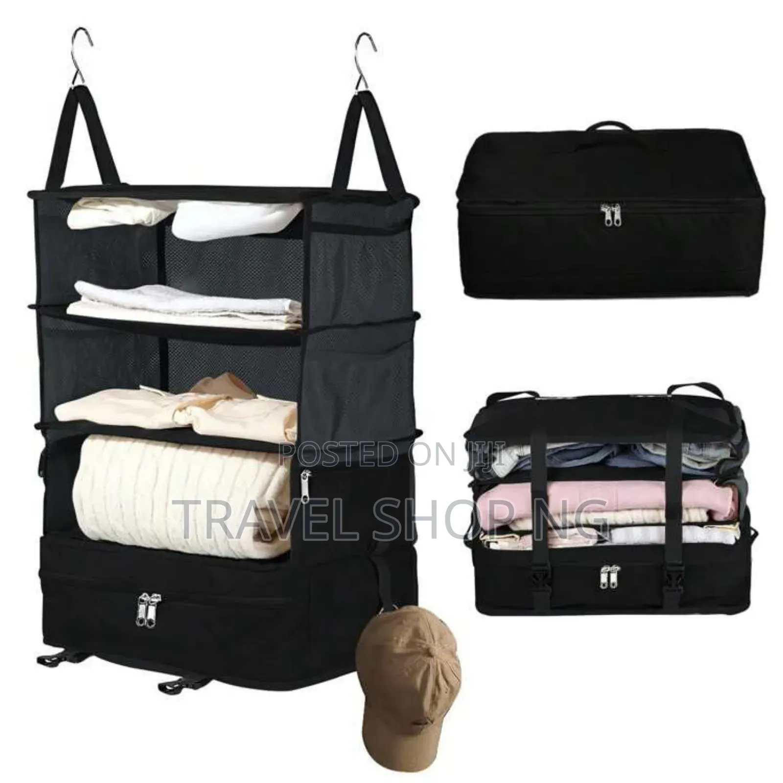 Portable Hanging Travel Shelves Bags