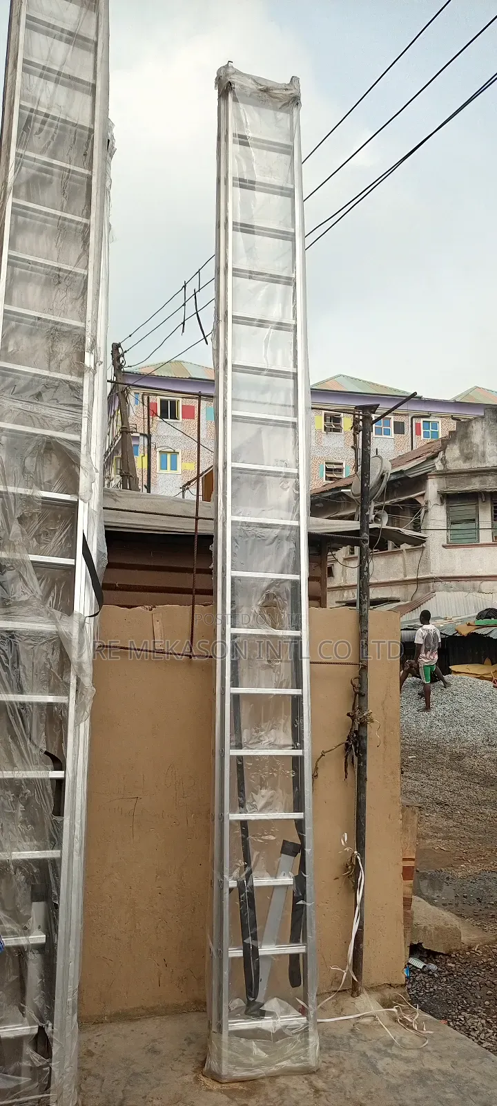 18x2(36ft) Aluminum Extension Ladder