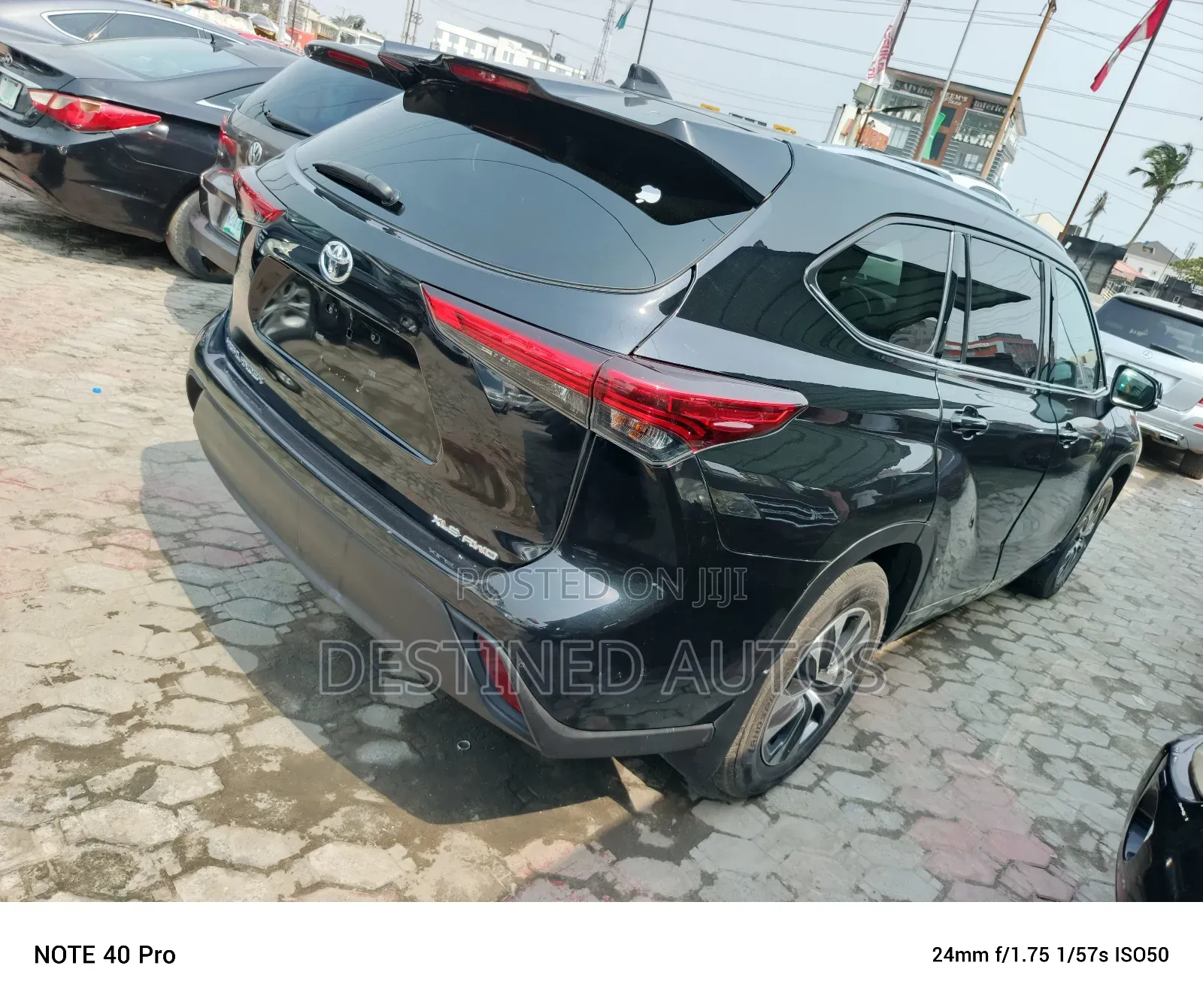 Toyota Highlander XLE AWD 2023 Black