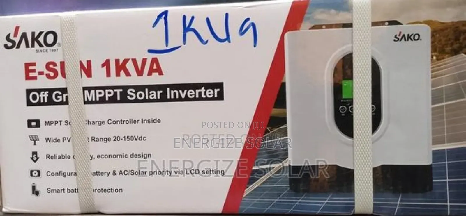 Sako 1kva 12v Hybrid Inverter