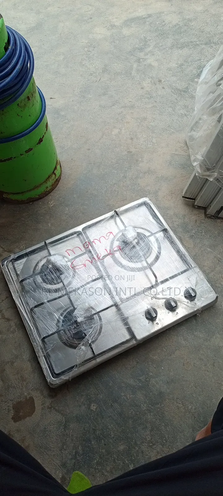 3 Gas Stainless Cabinet Burners With Sensors
