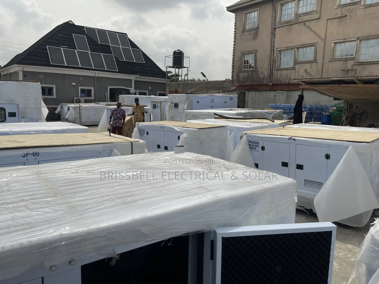Silent England Perkins Soundproof Diesel Generator 15kva