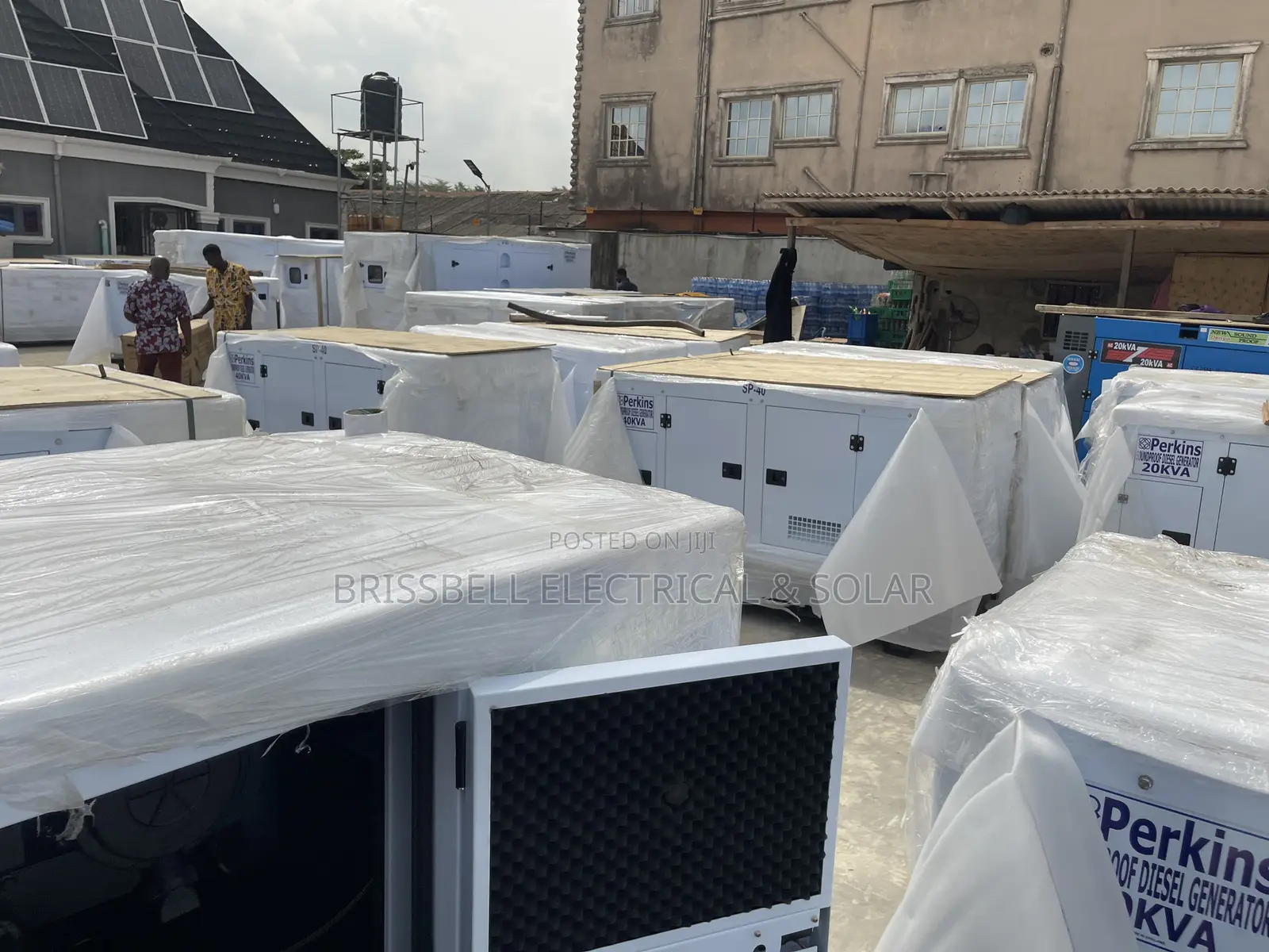 Silent England Perkins Soundproof Diesel Generator 15kva