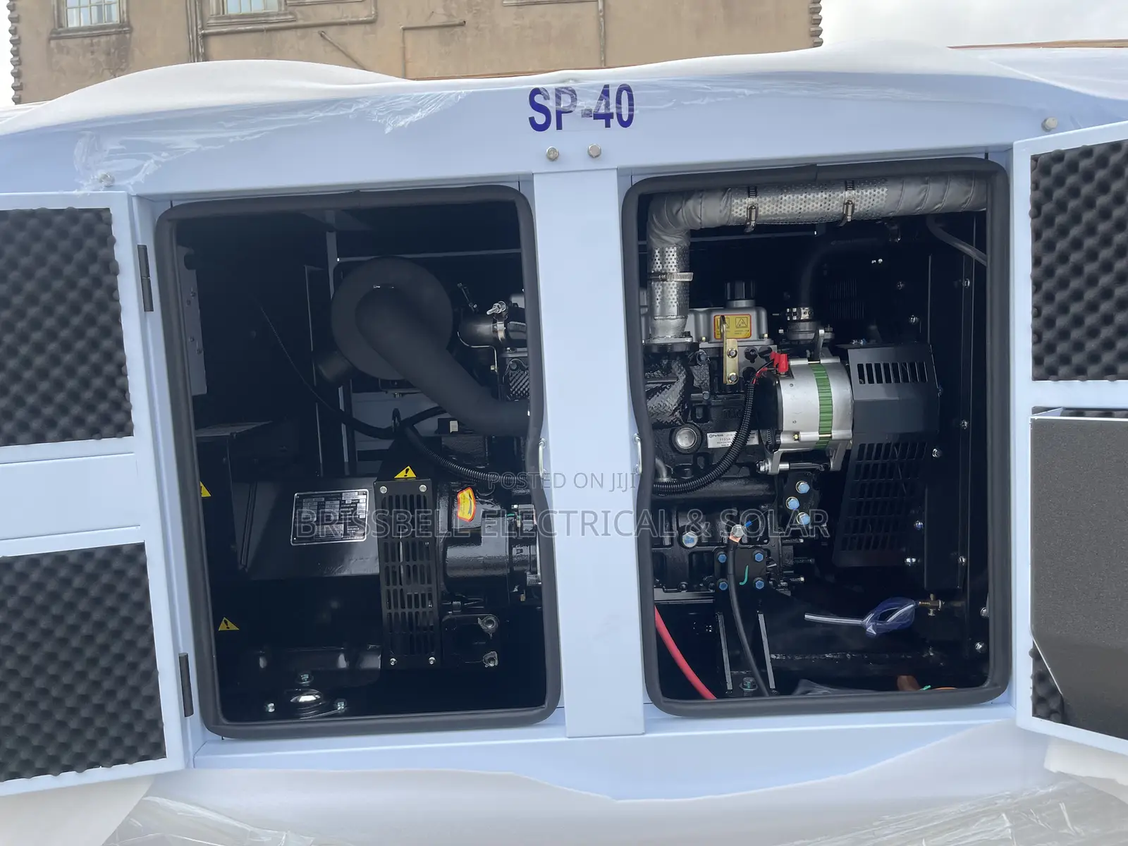 Silent England Perkins Soundproof Diesel Generator 40kva