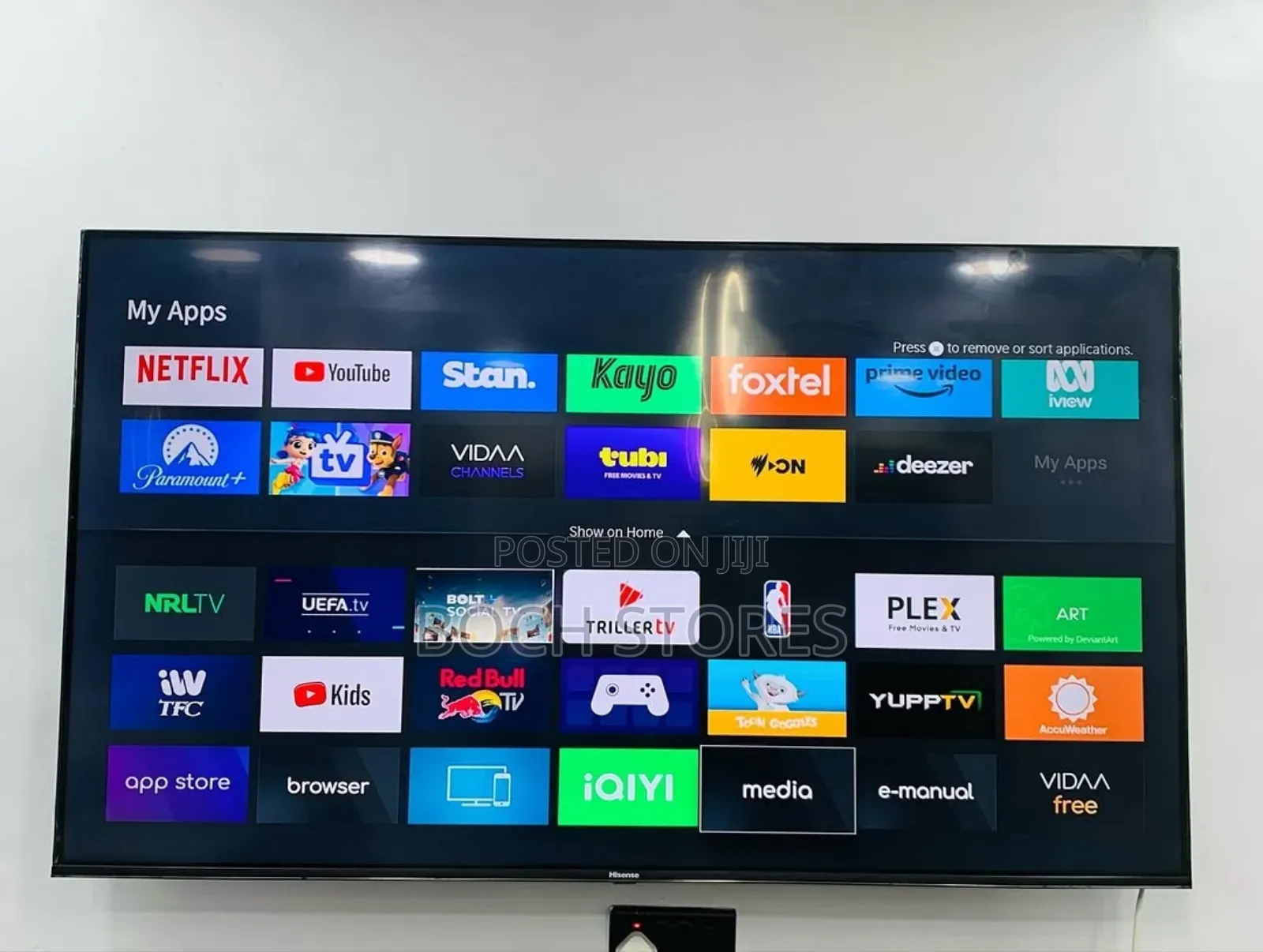 Hisense 55inches Smart Tv
