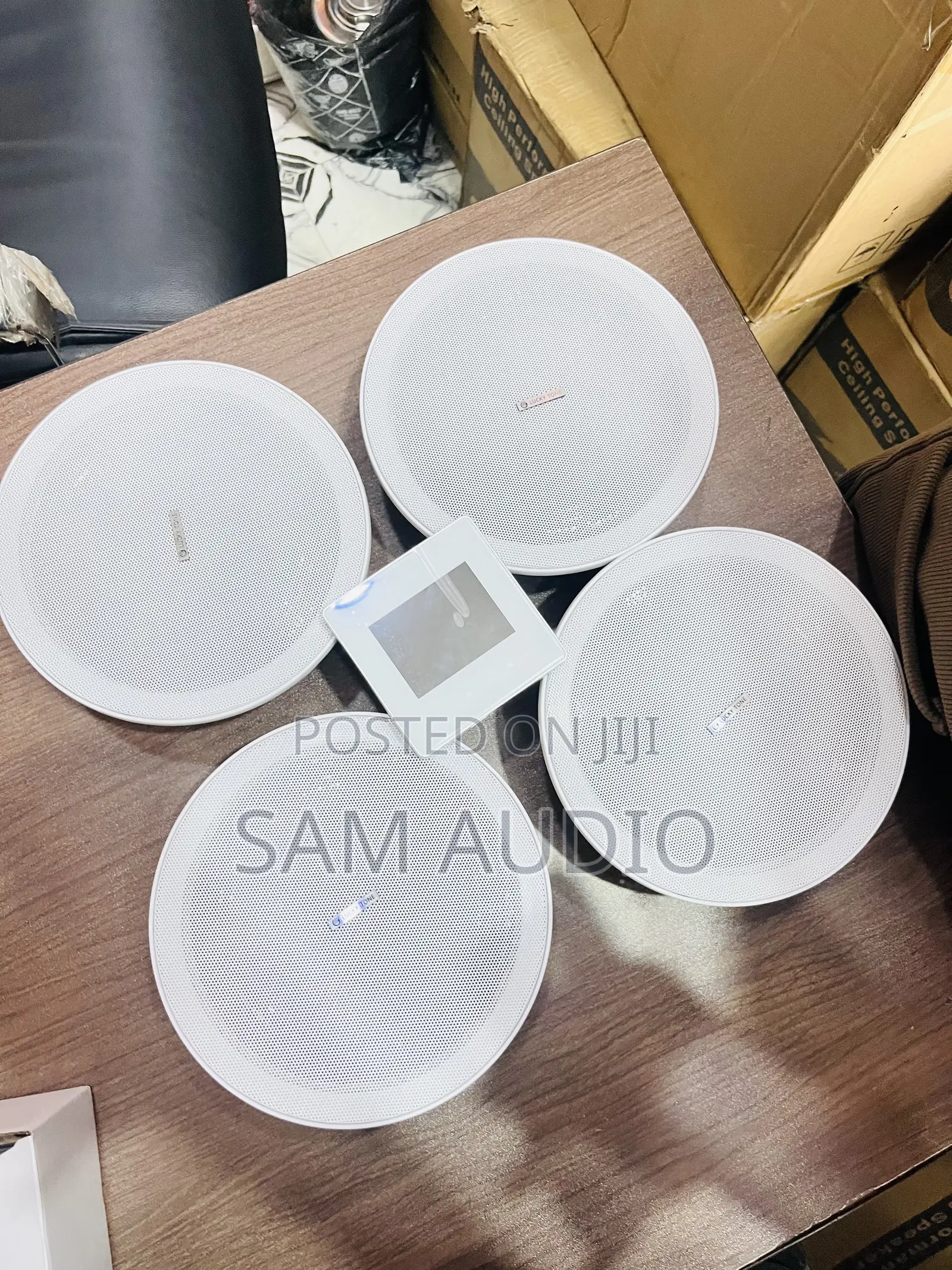 4 50watts Ceiling Speaker With Amplifier