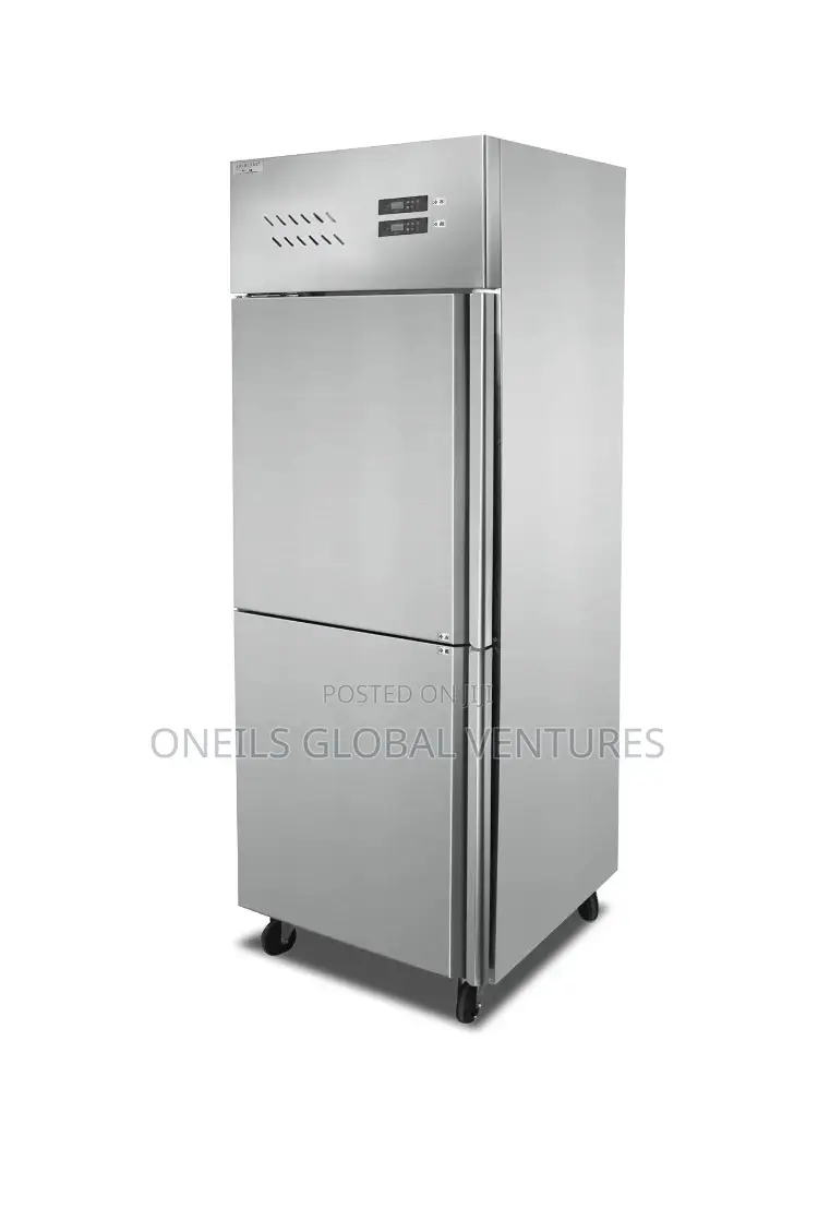 2 or 1 Door Freezer Stainless Steel