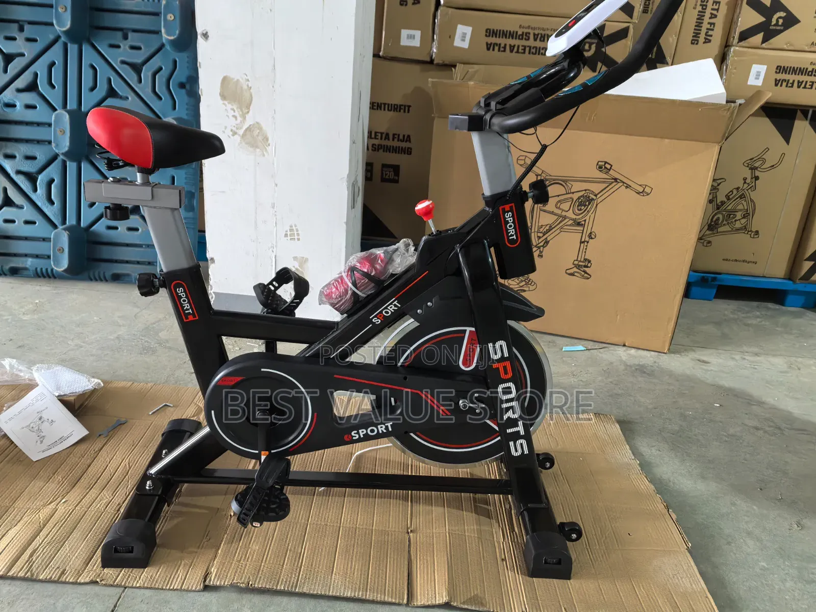 Spinner Bike With Meter and Counter