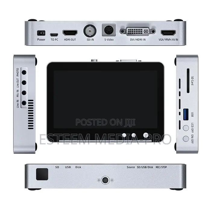 Unisheen Ur550 Video Recorder Sdi Vga Dvi Hdmi Ypbpr
