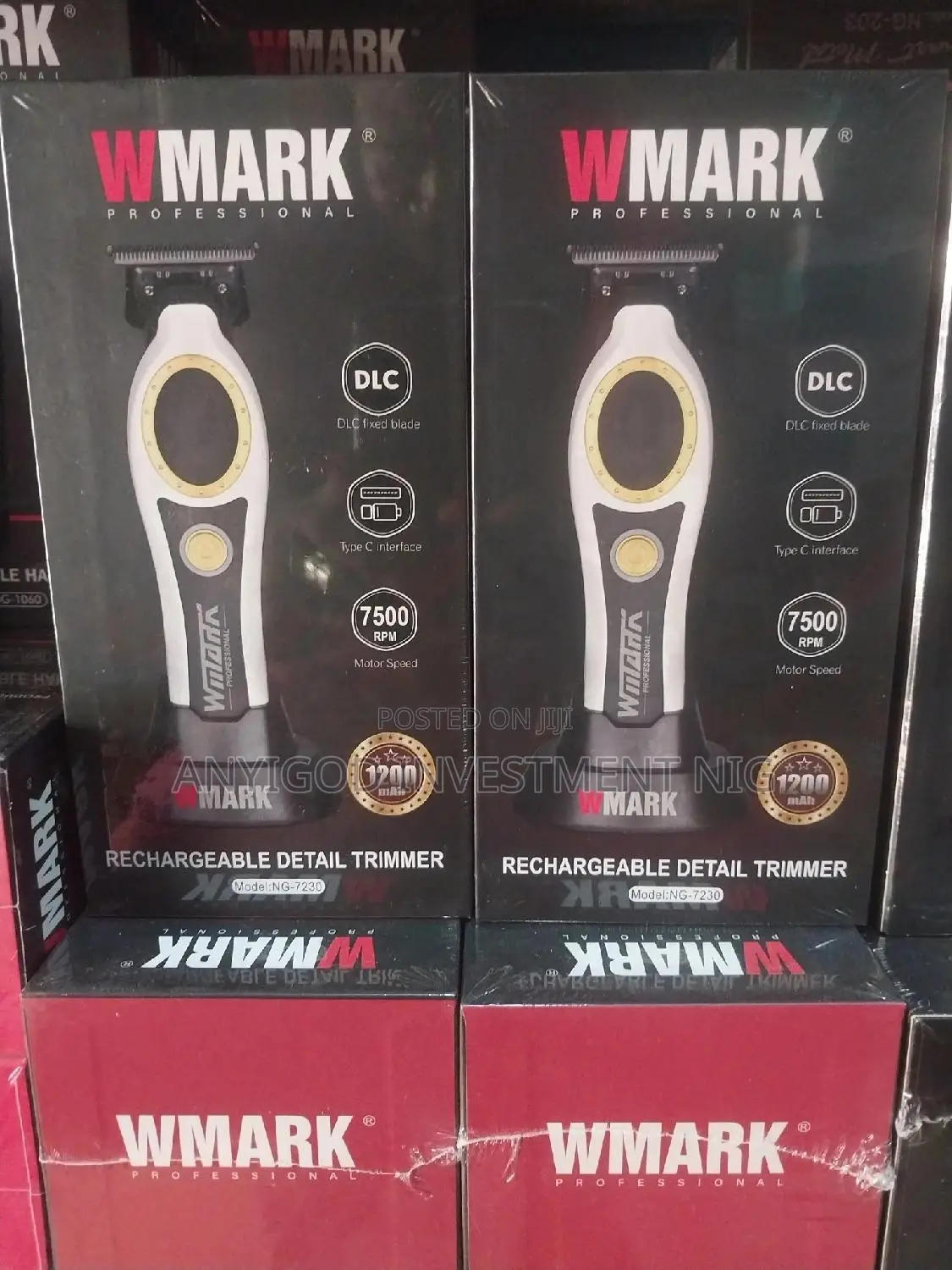 Wmark Men's Professional Hair Trimmer With Super Fine Cut