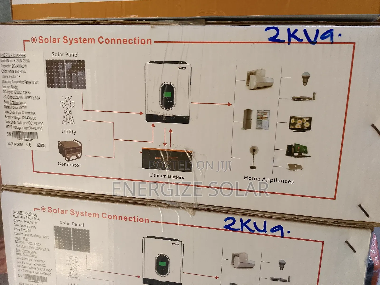 2kva 12v Sako Hybrid Inverter