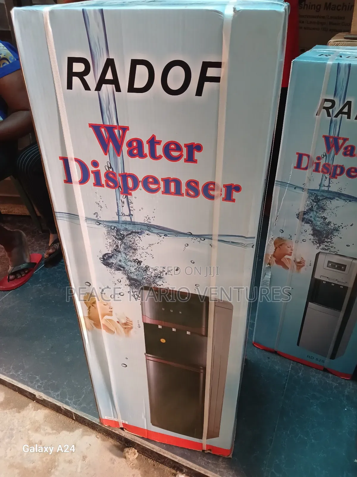 Radof Quality 3taps Bottom Loader Water Dispenser Black Col