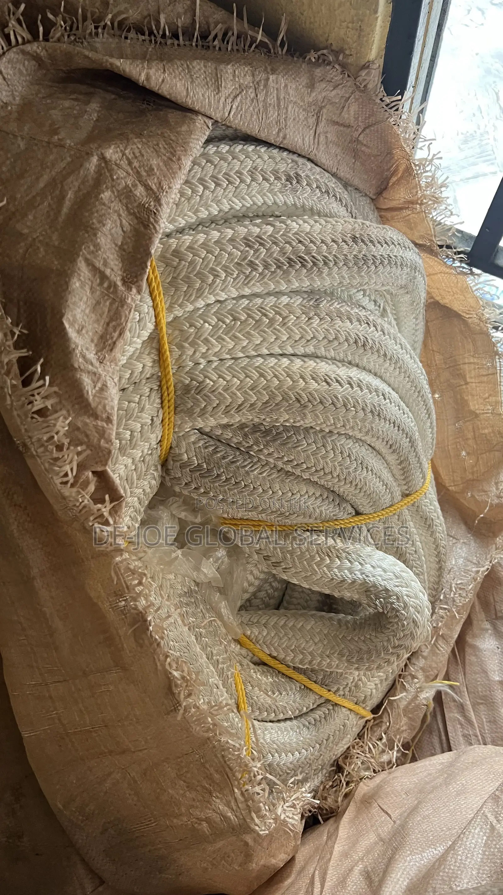 50mm Braided Mooring Rope 200mtrs